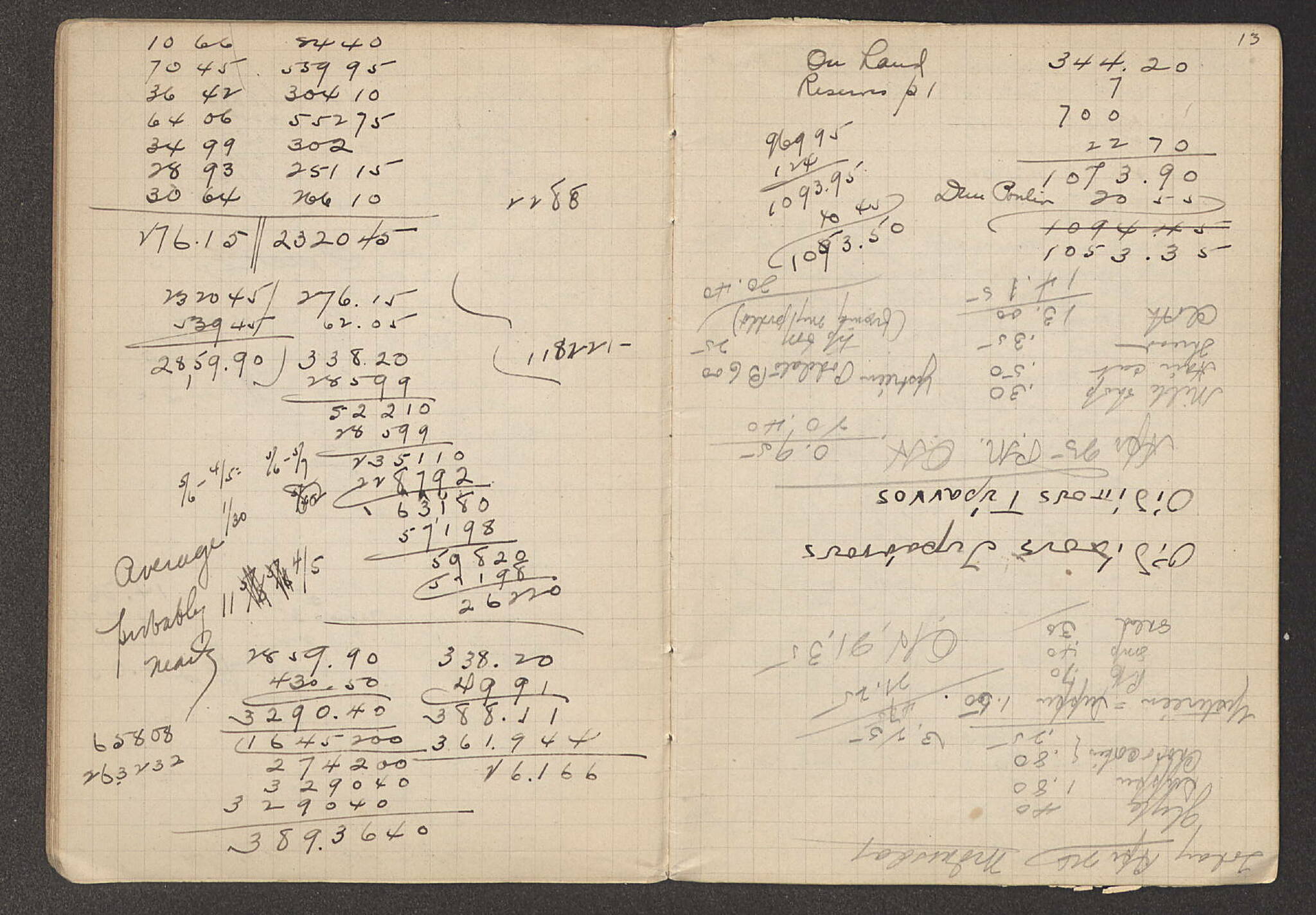 Notebook Spread