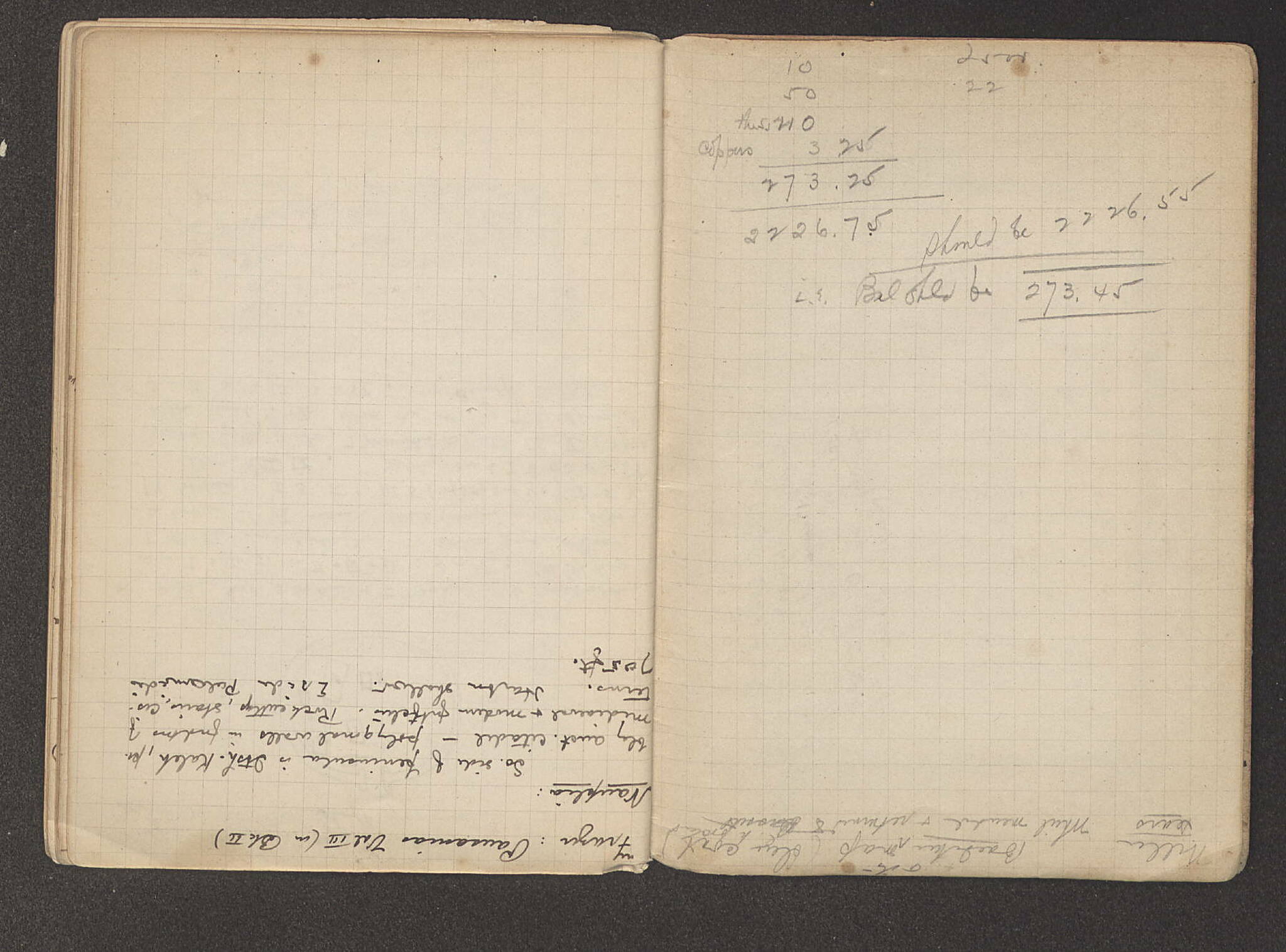 Notebook Spread