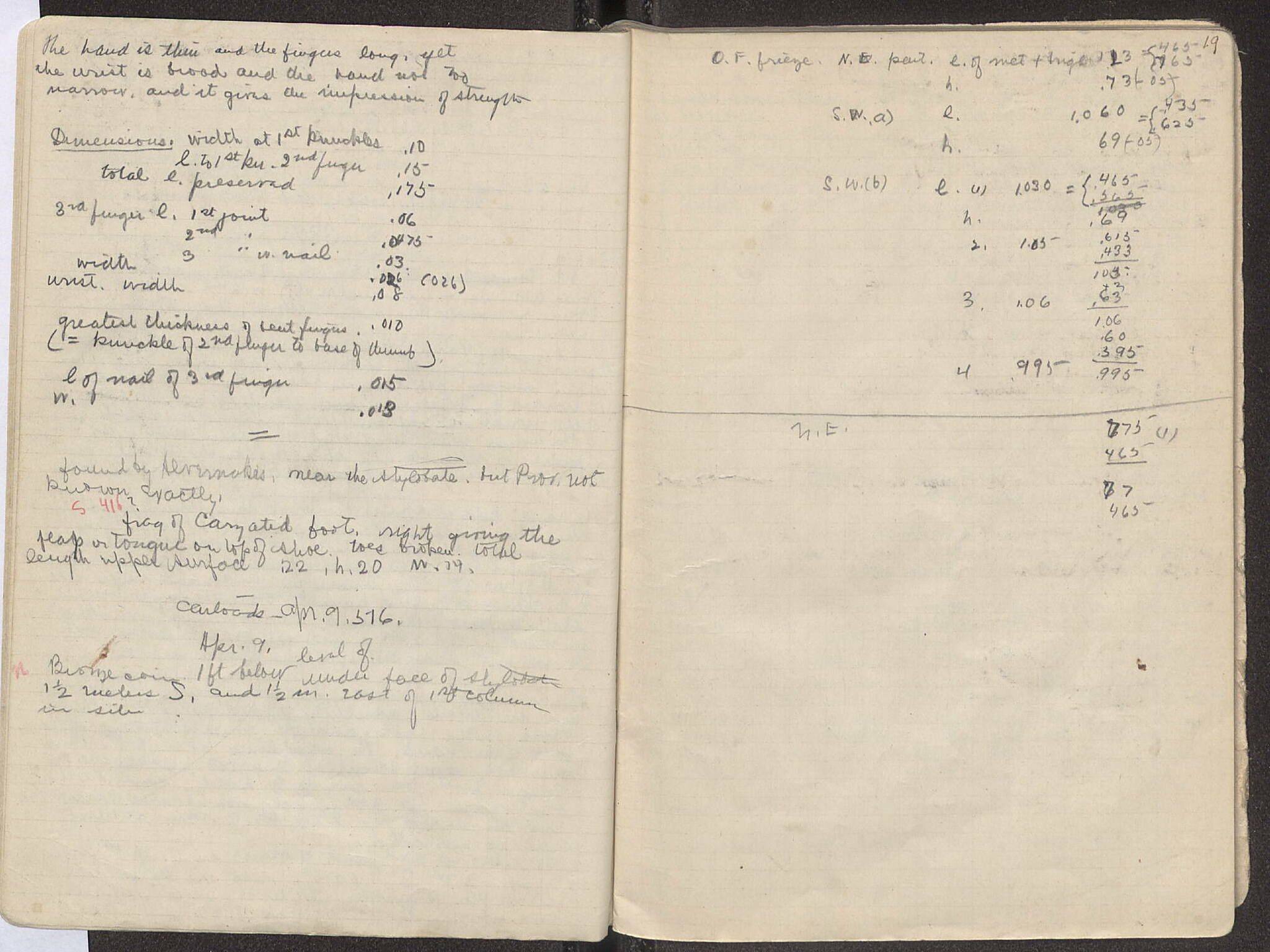 Notebook Spread