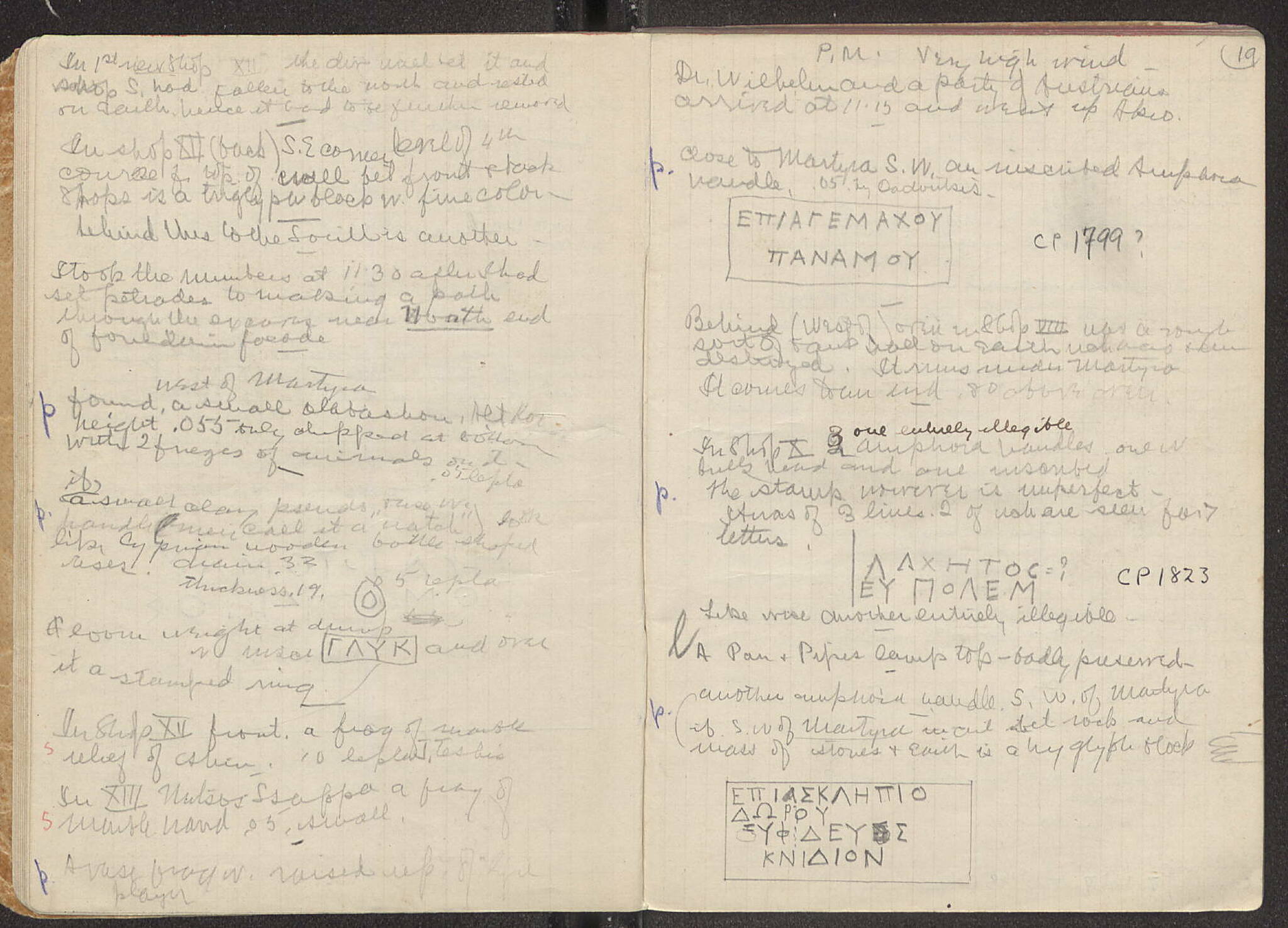 Notebook Spread