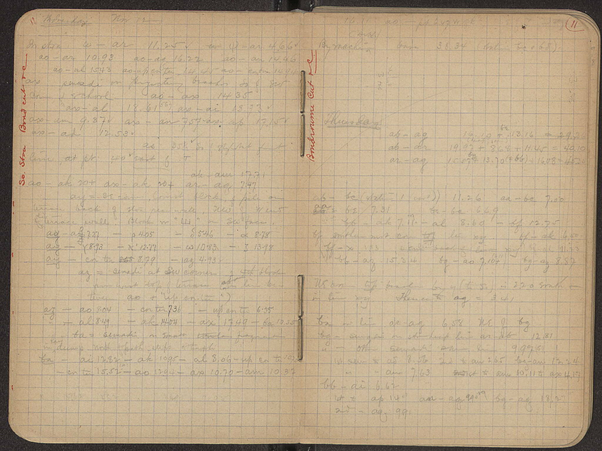 Notebook Spread