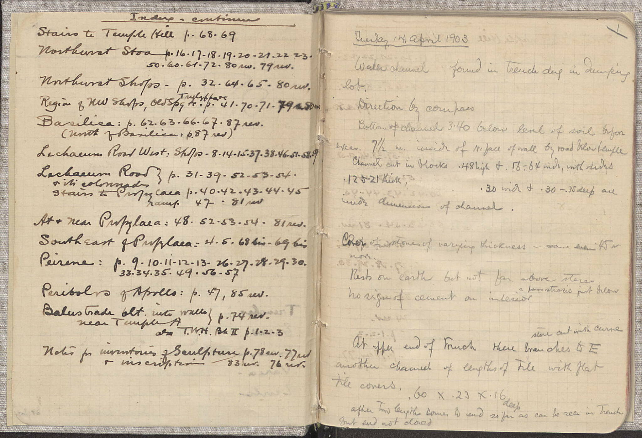 Notebook Spread