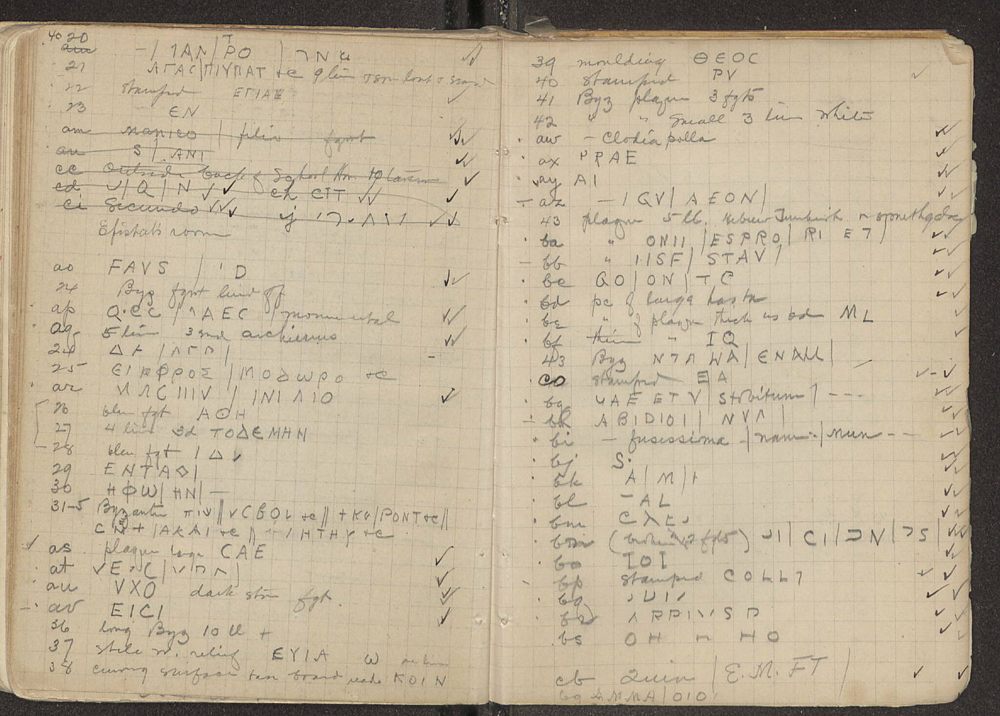 Notebook Spread
