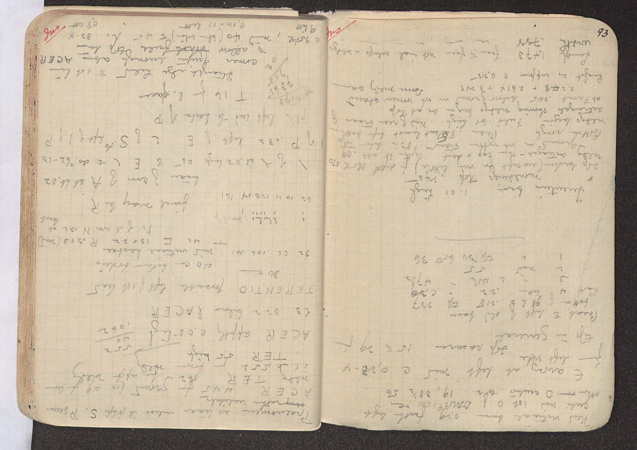 Notebook Spread