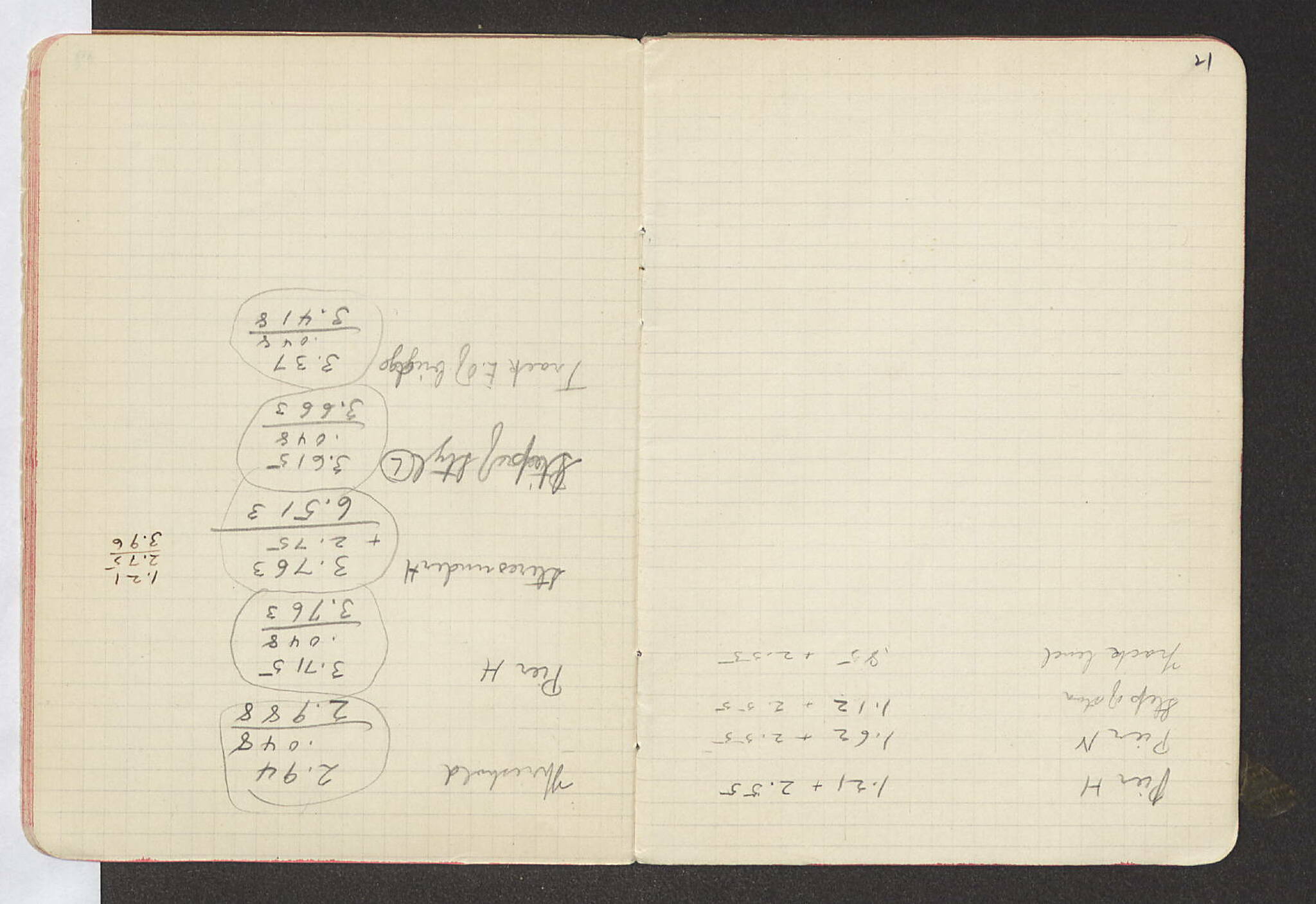 Notebook Spread