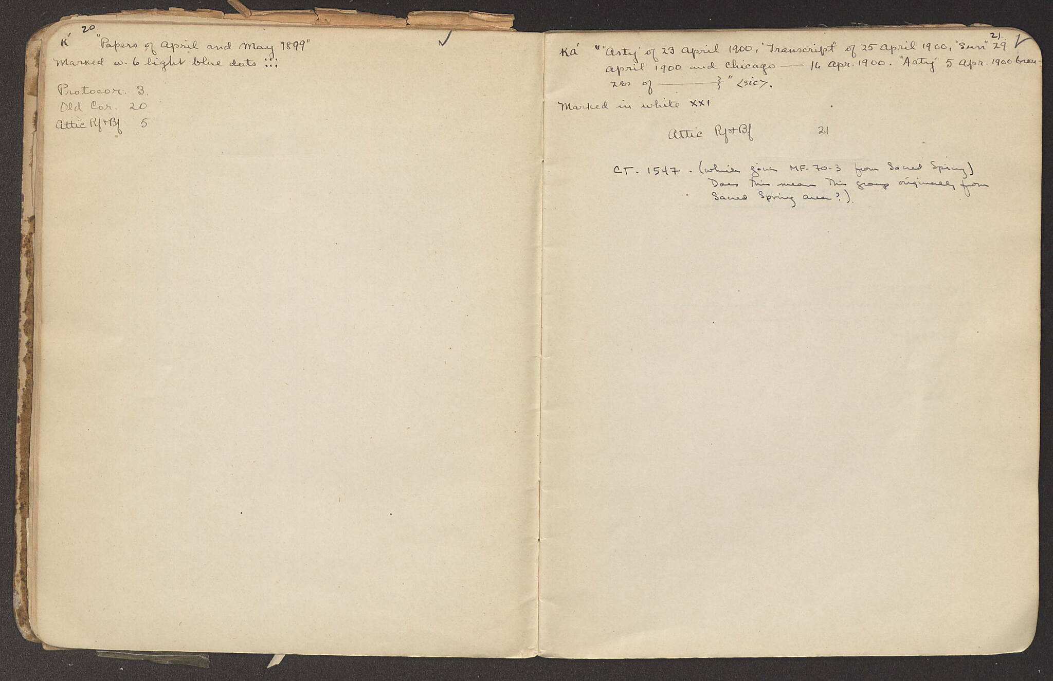 Notebook Spread