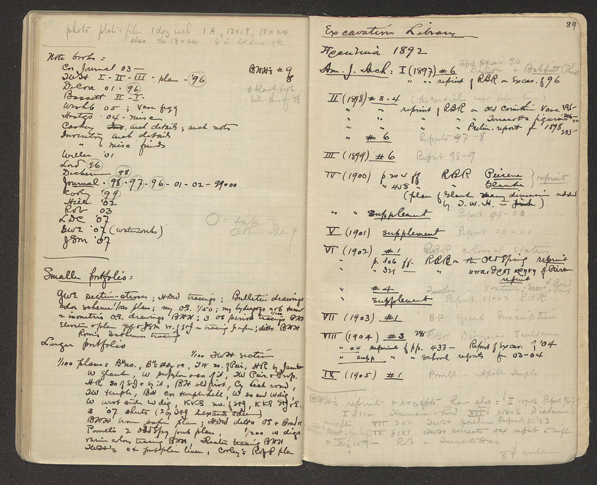 Notebook Spread