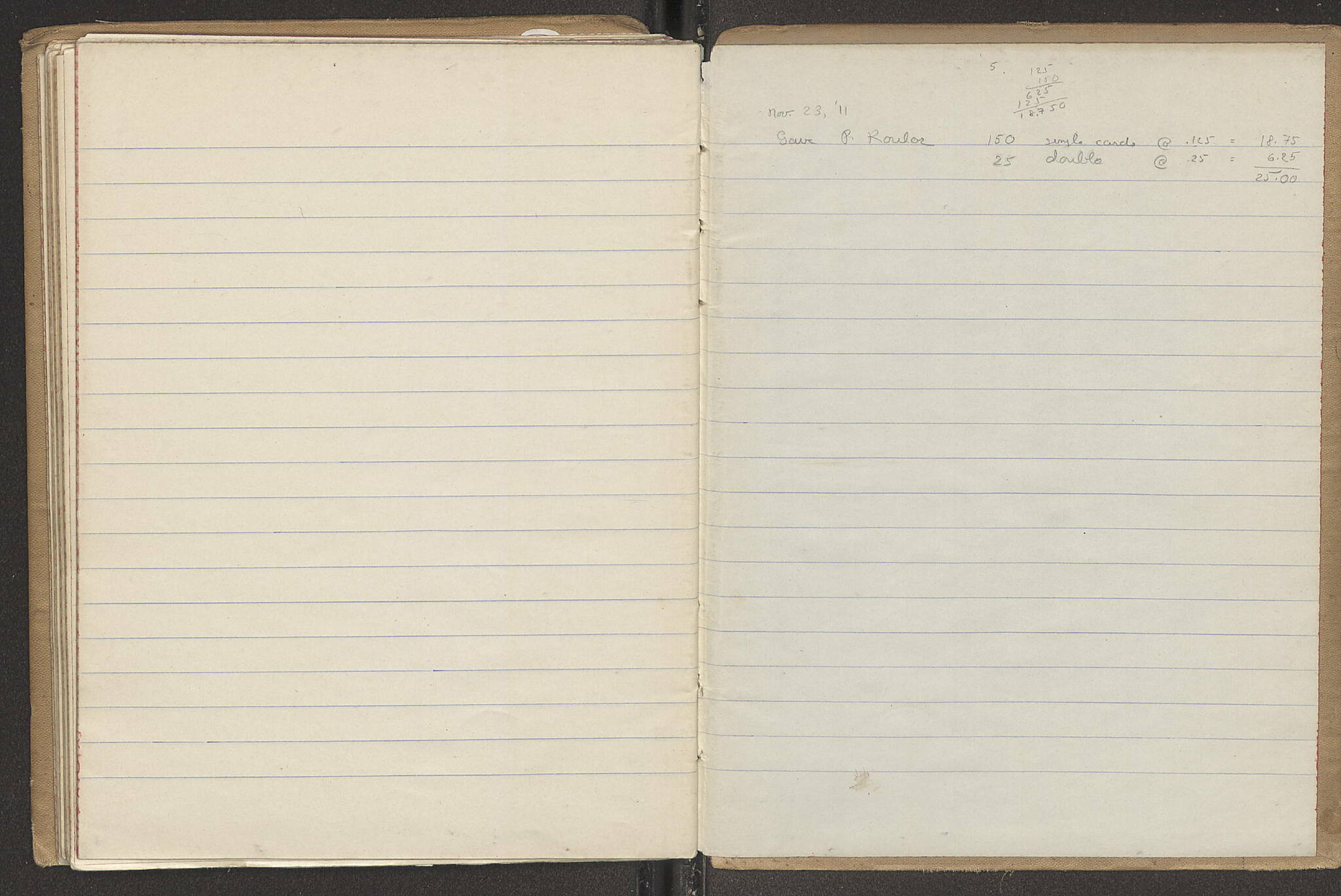 Notebook Spread