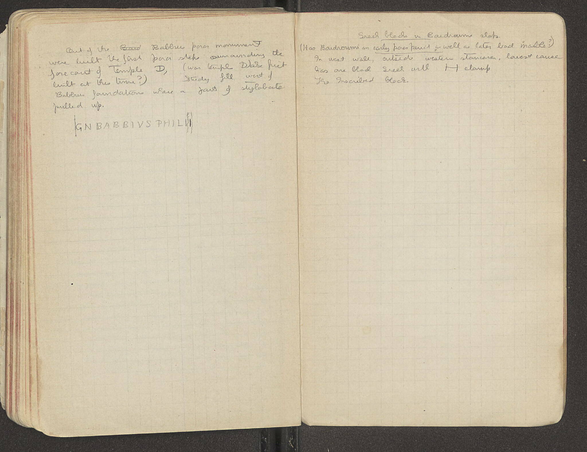 Notebook Spread