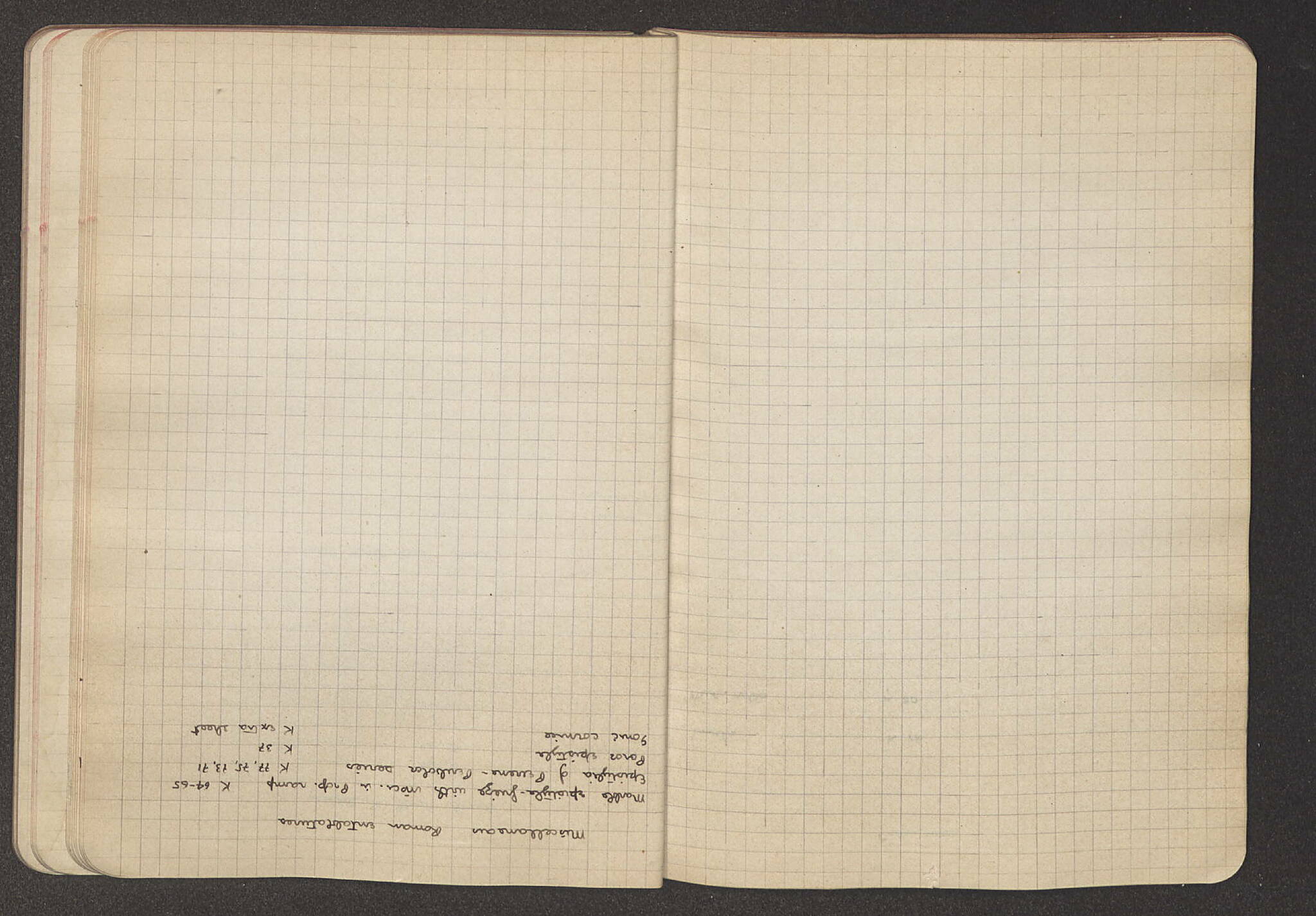 Notebook Spread