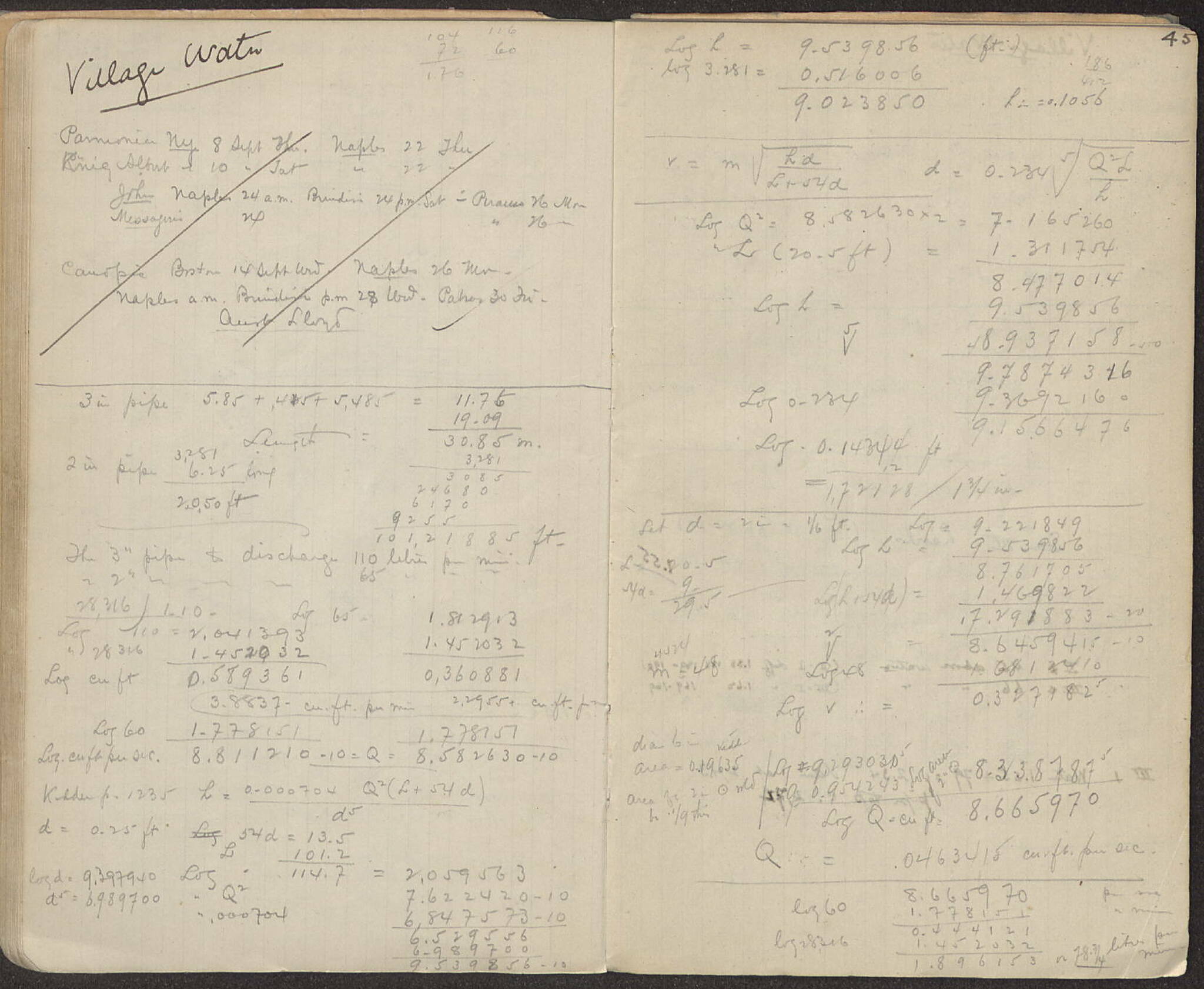 Notebook Spread