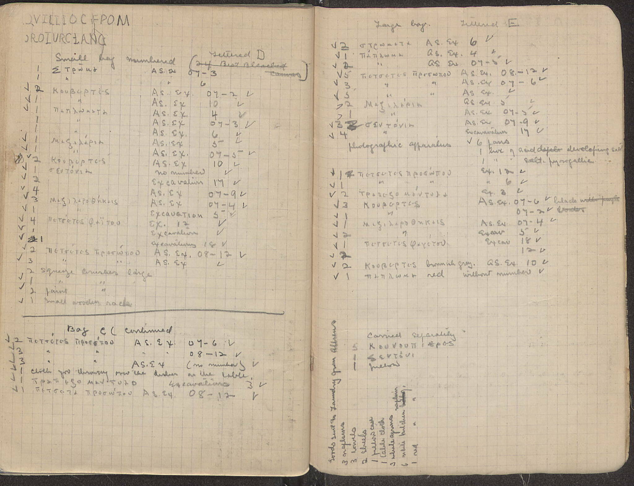 Notebook Spread