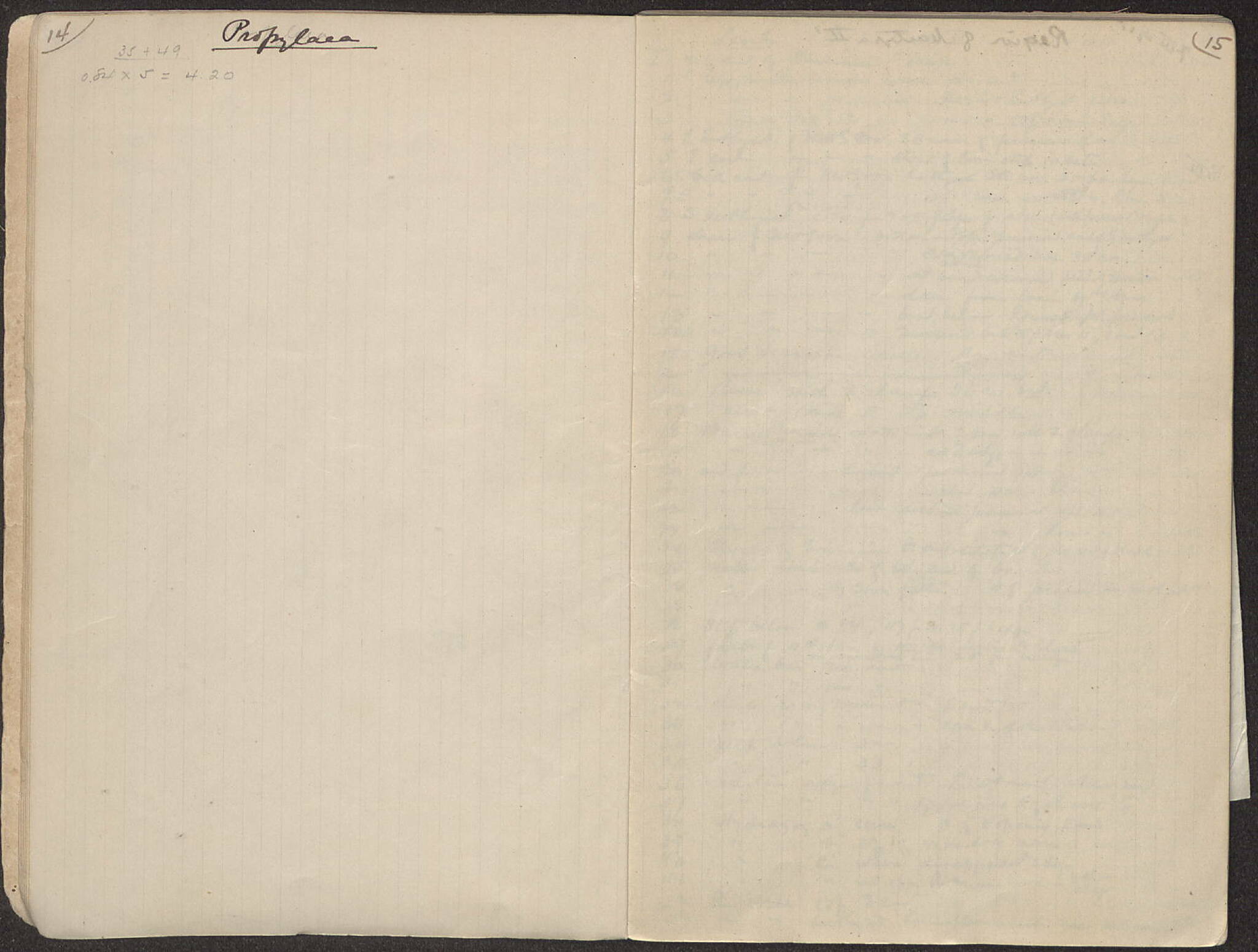 Notebook Spread