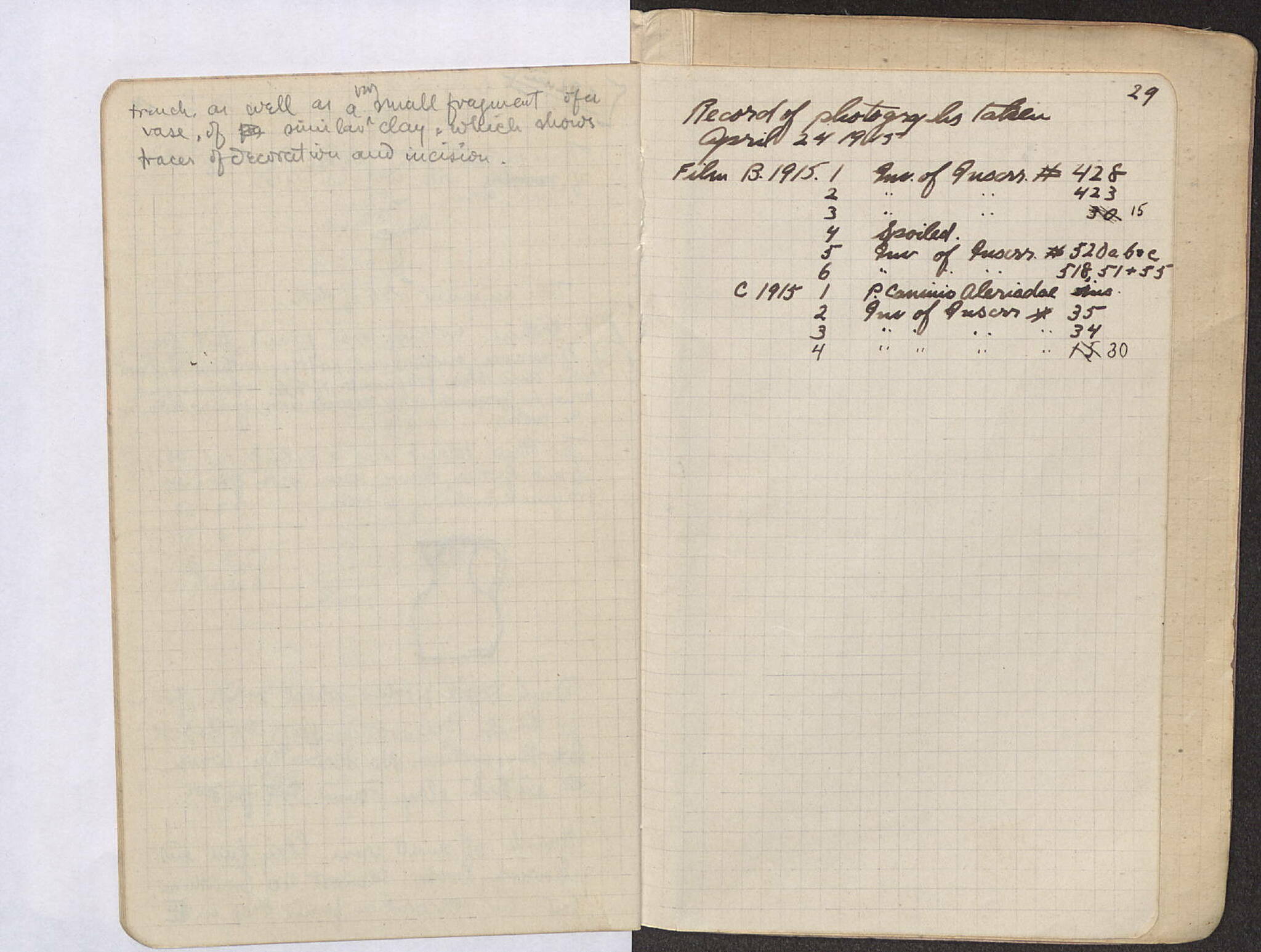 Notebook Spread