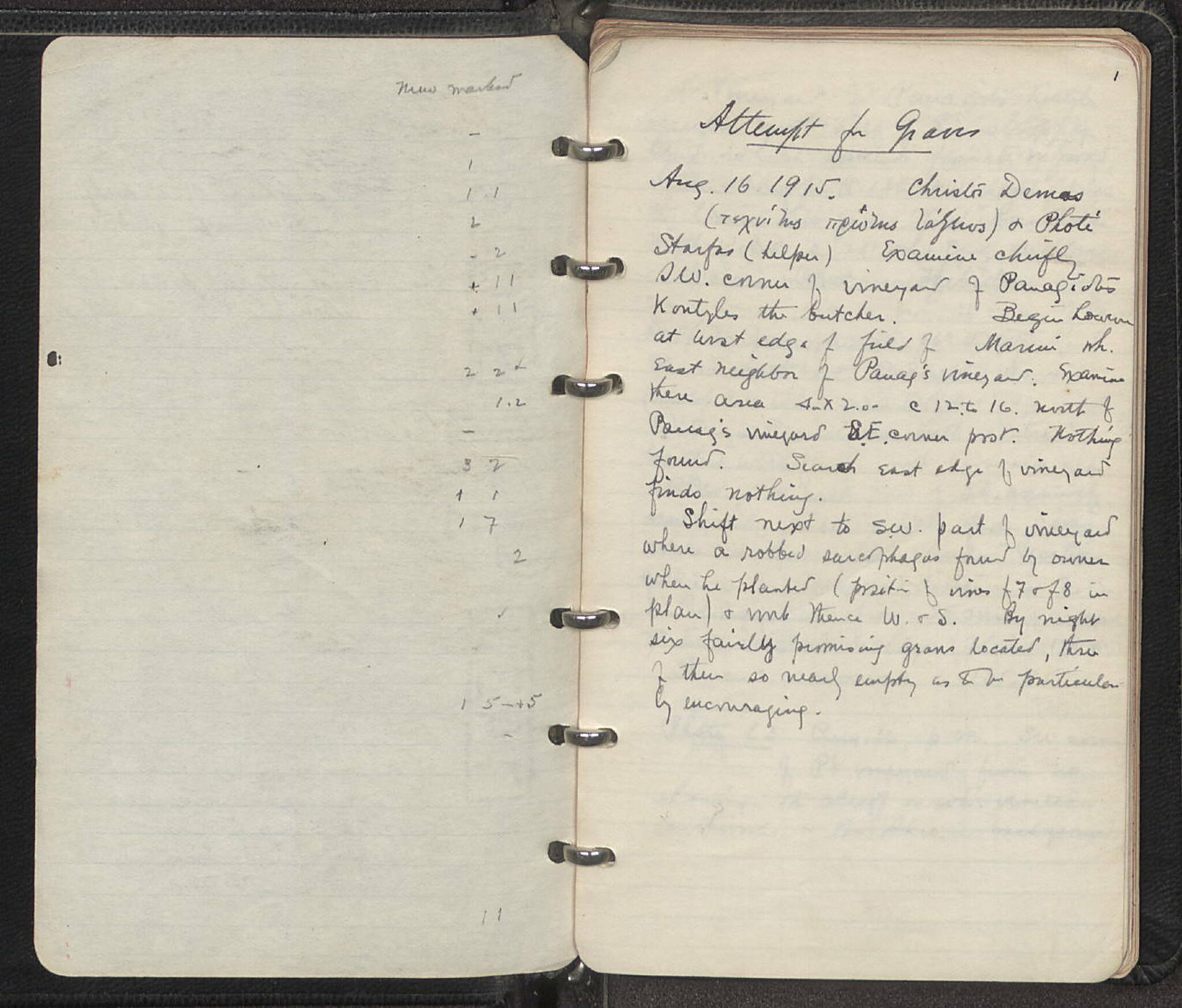 Notebook Spread