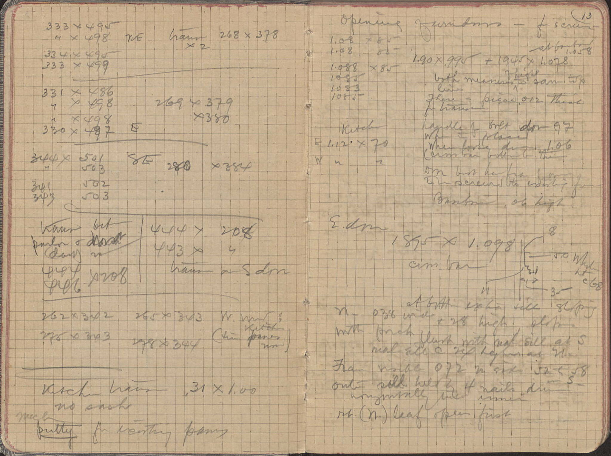 Notebook Spread