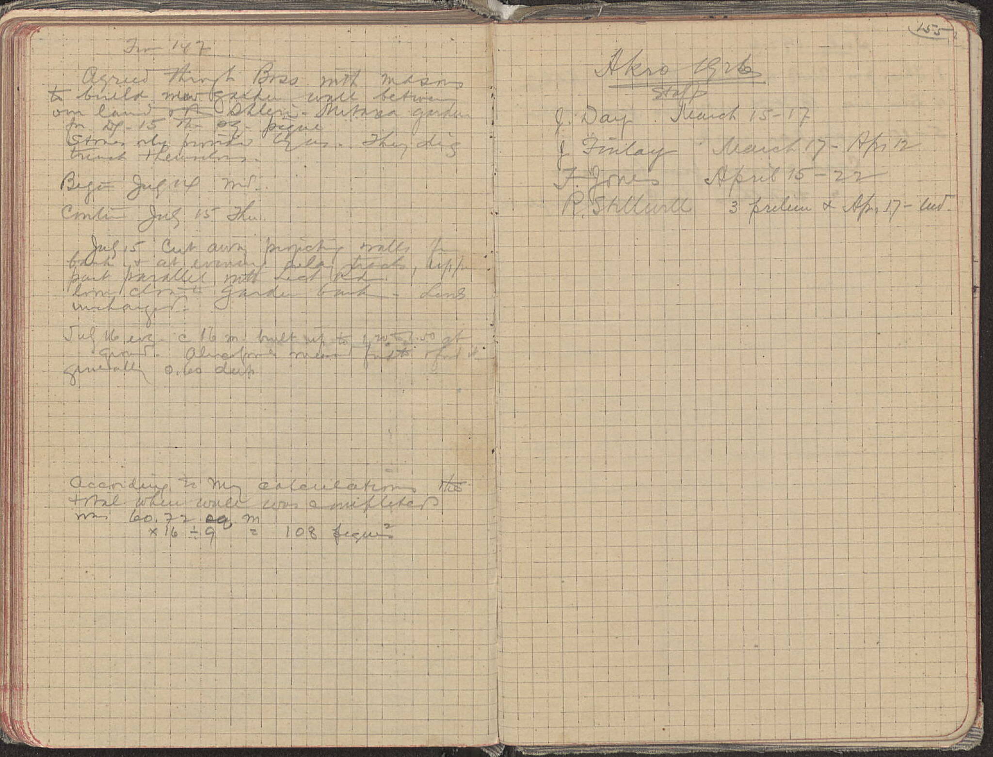 Notebook Spread
