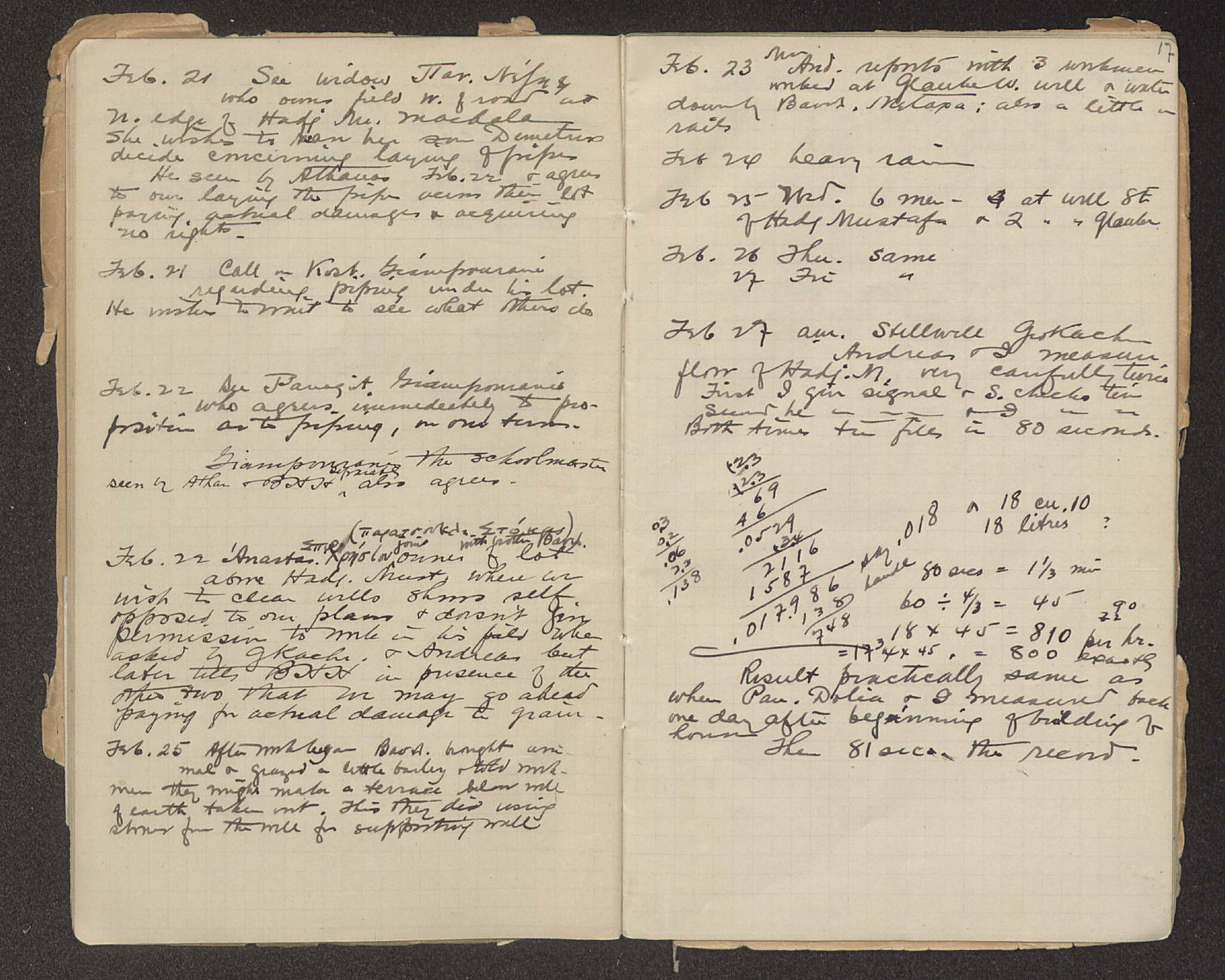 Notebook Spread