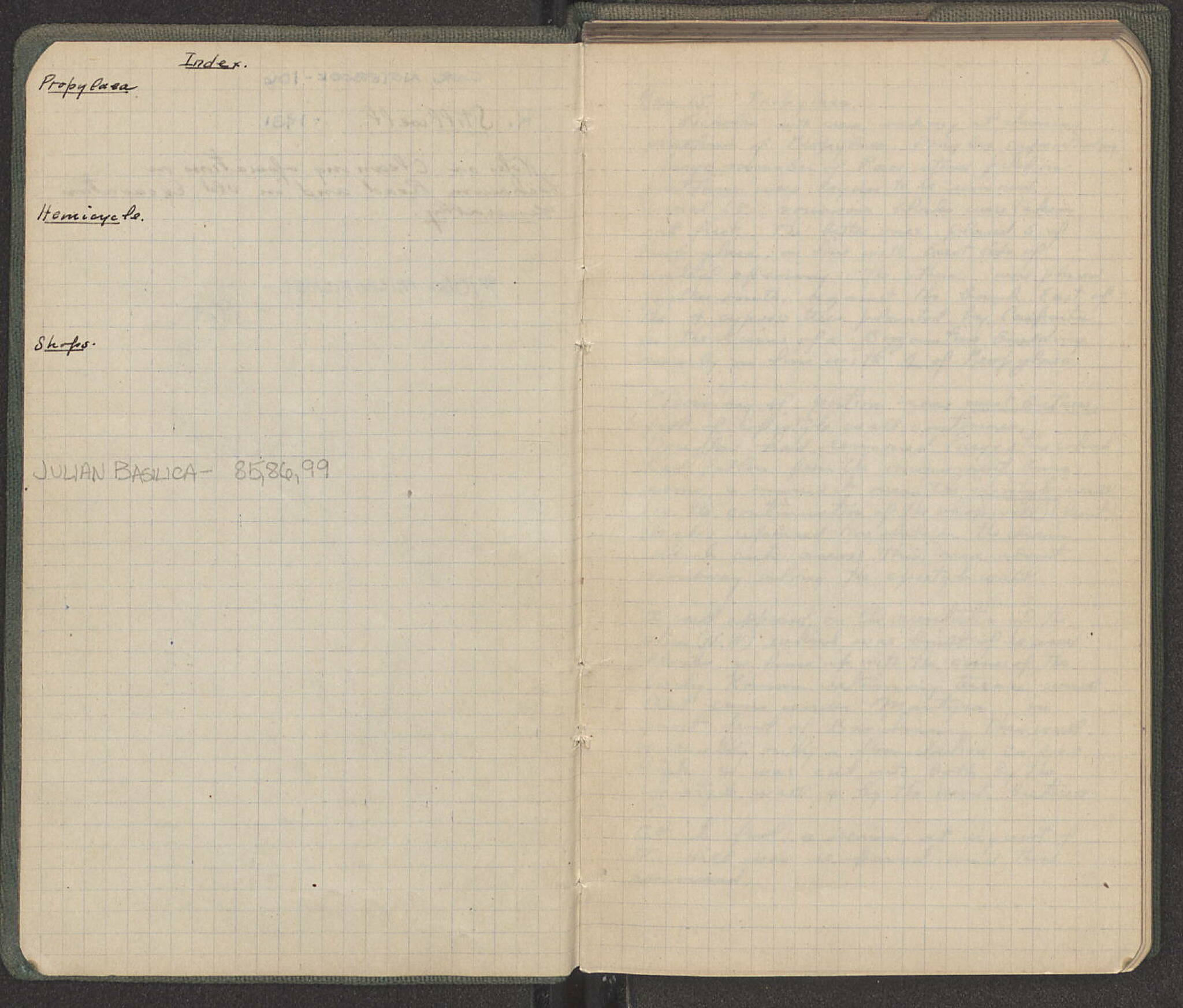 Notebook Spread