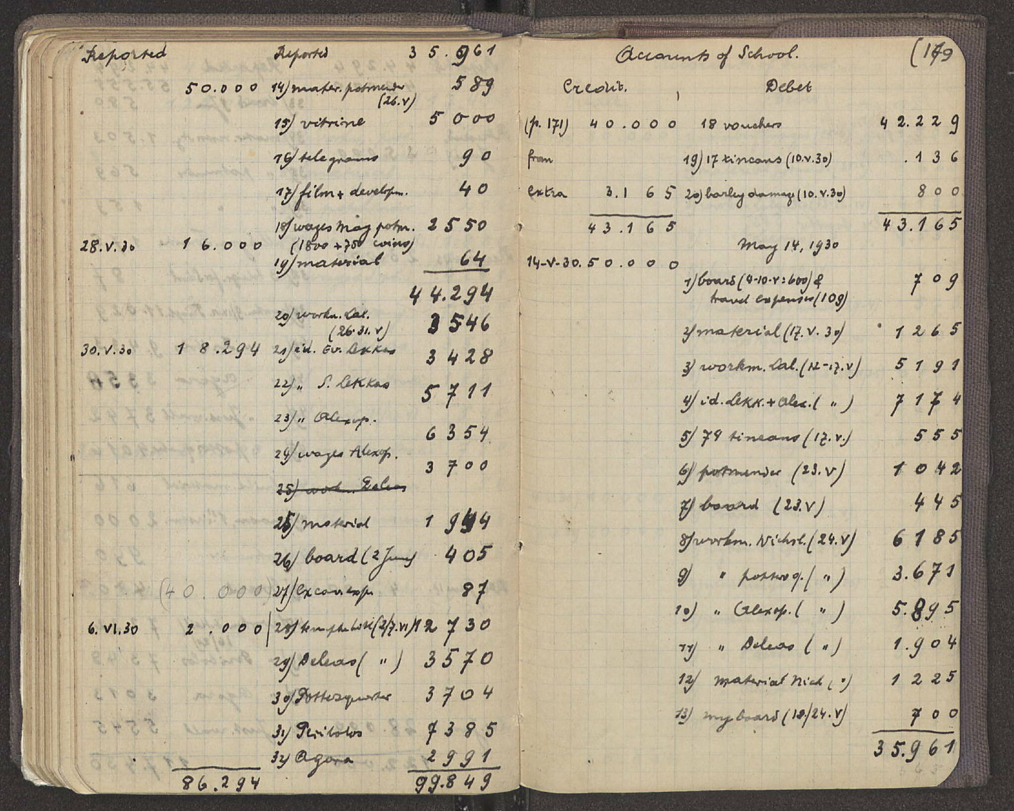 Notebook Spread