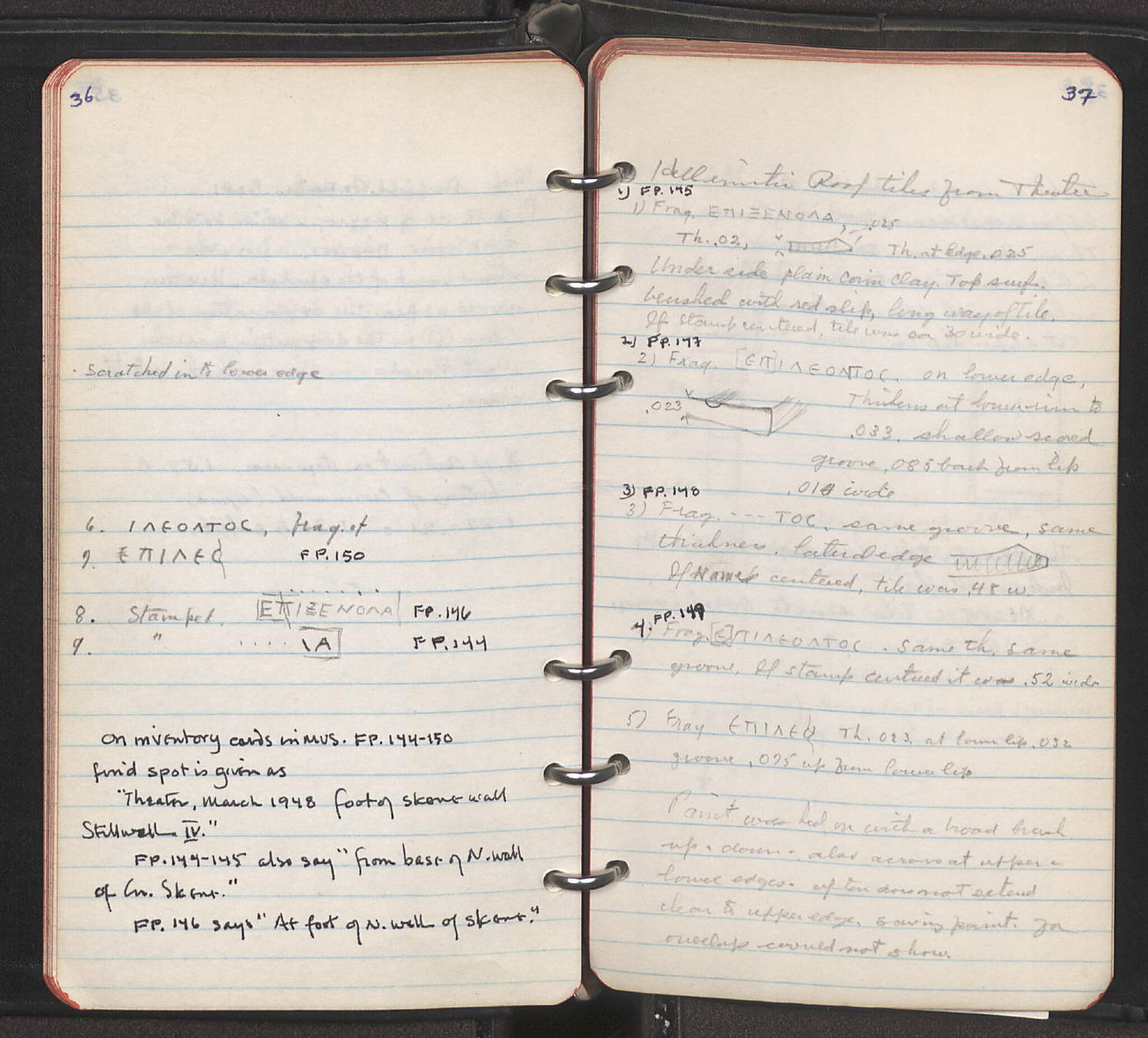 Notebook Spread