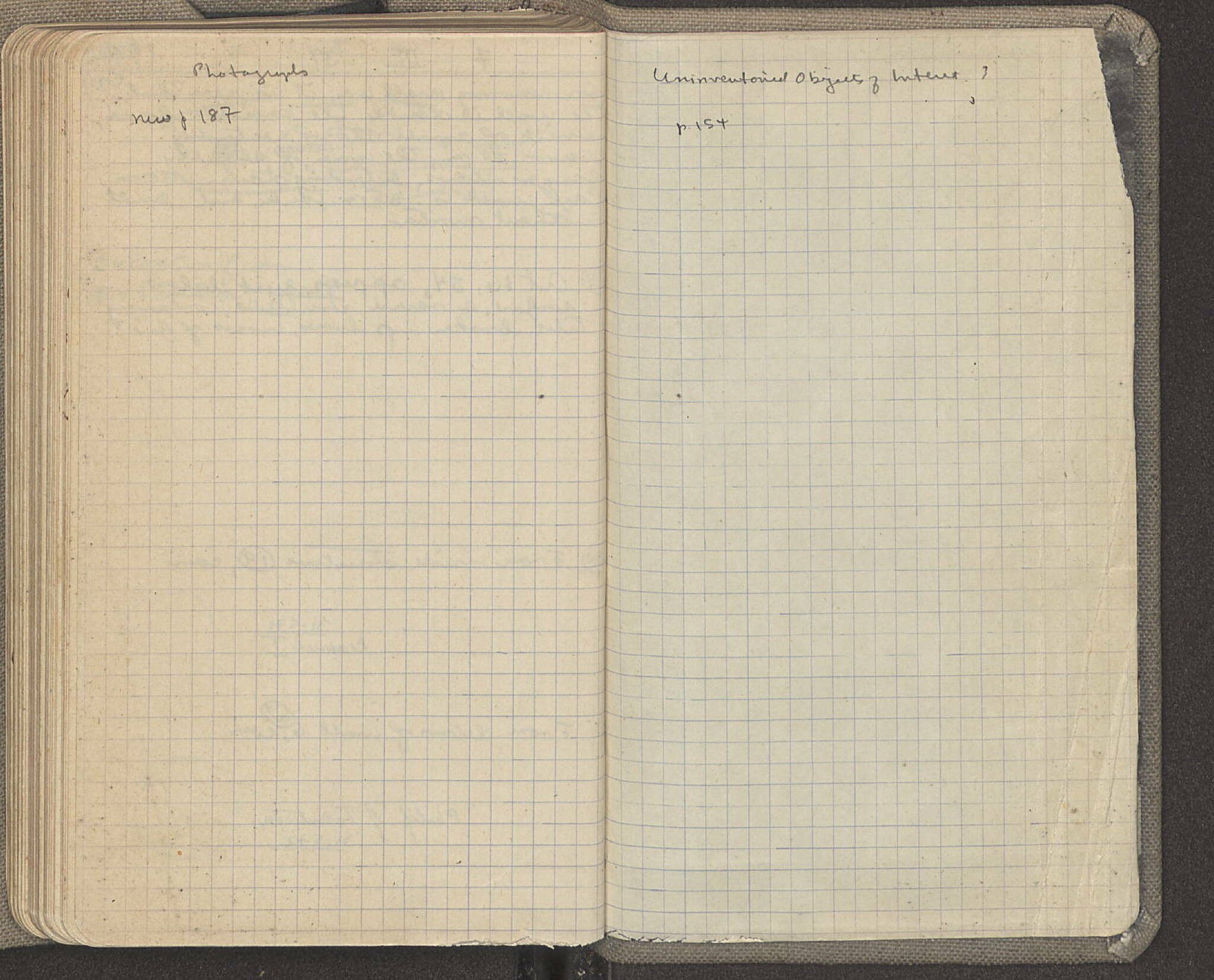 Notebook Spread