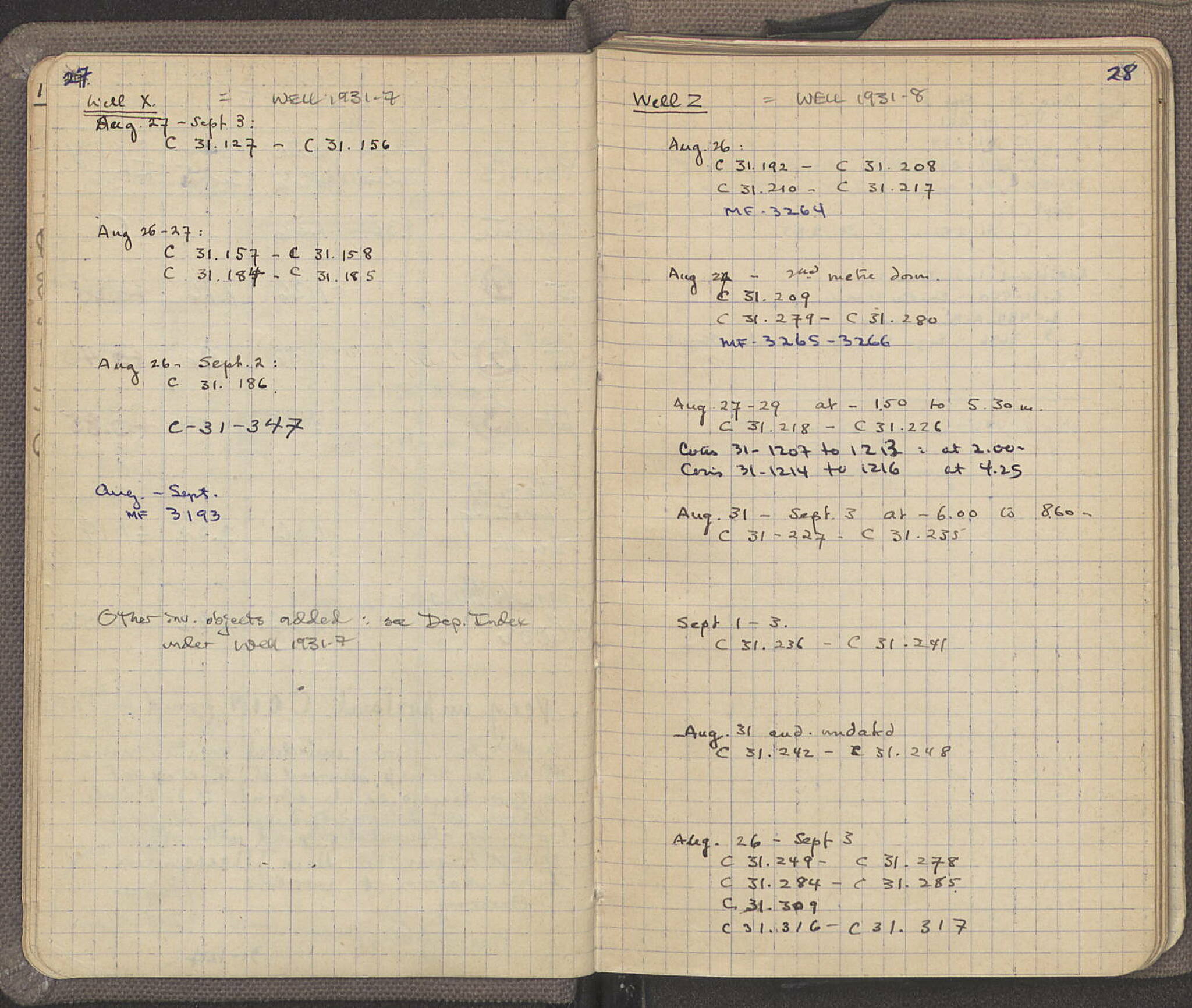 Notebook Spread