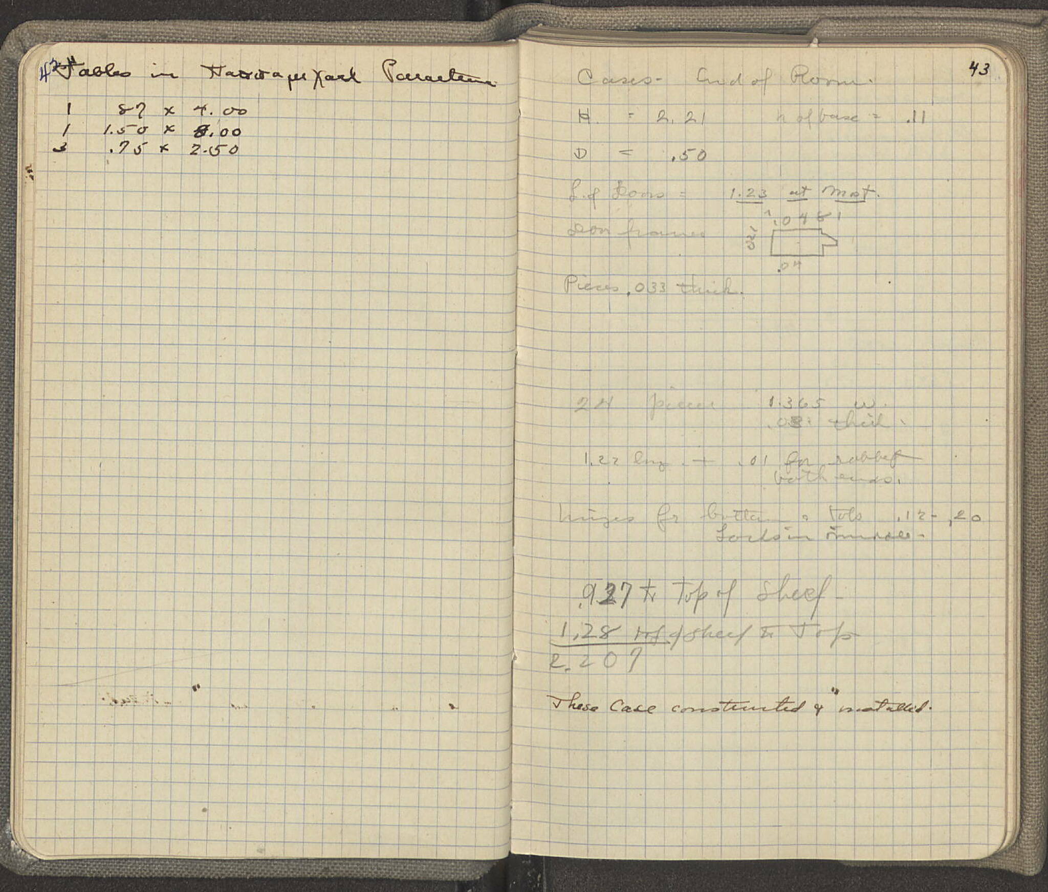 Notebook Spread