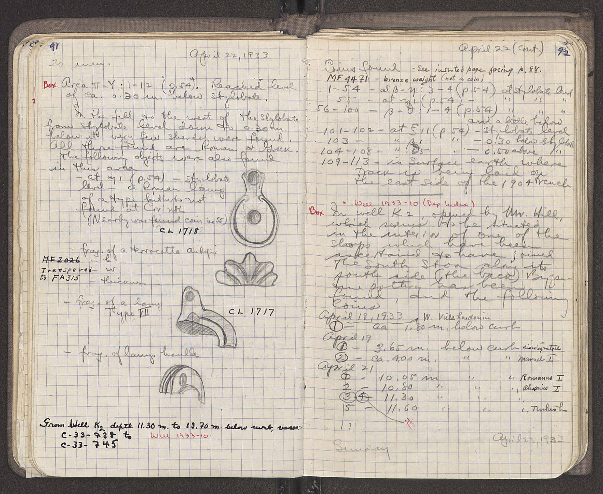 Notebook Spread