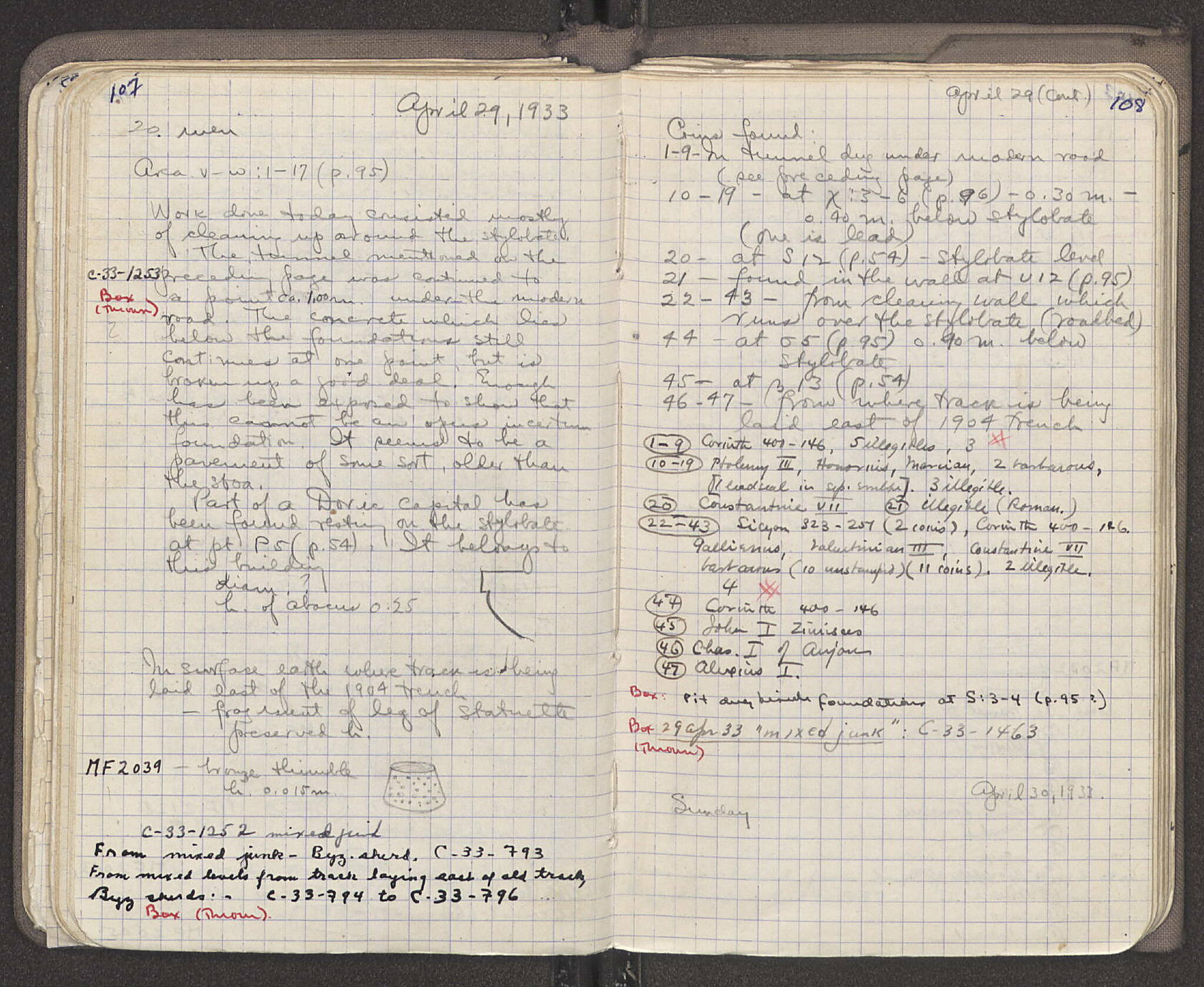 Notebook Spread