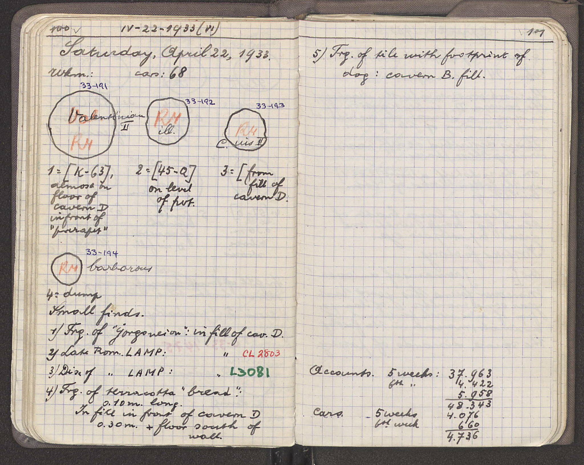Notebook Spread