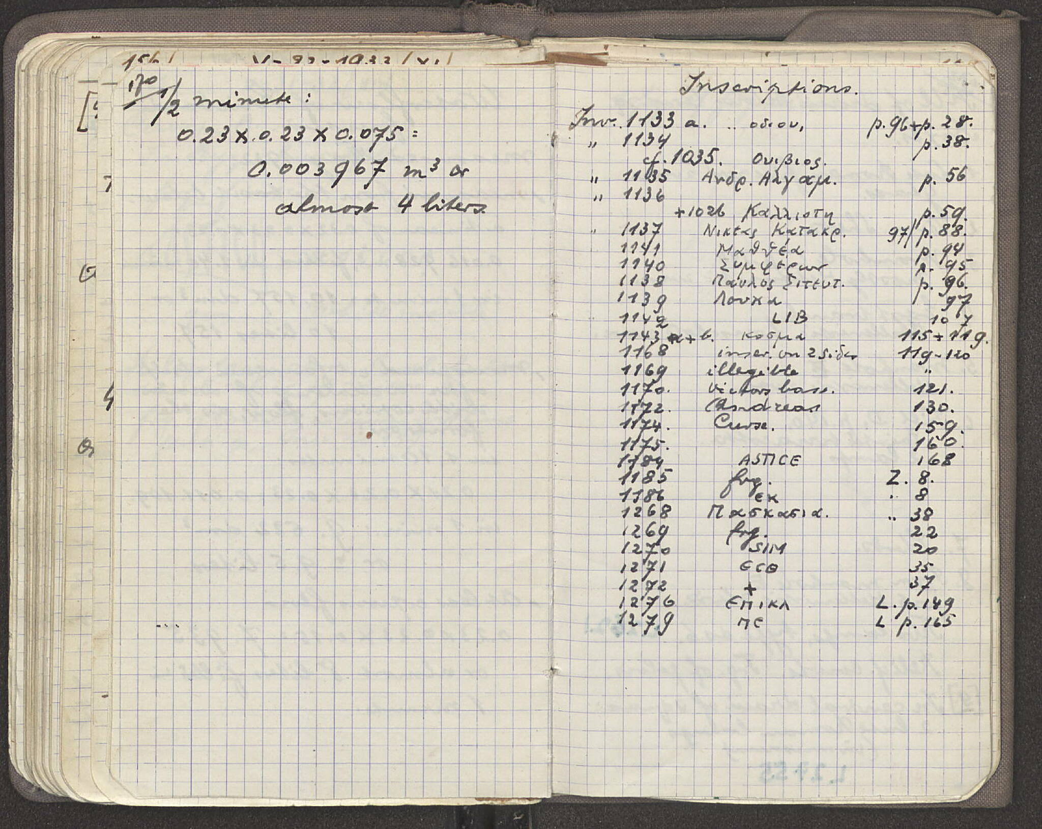 Notebook Spread