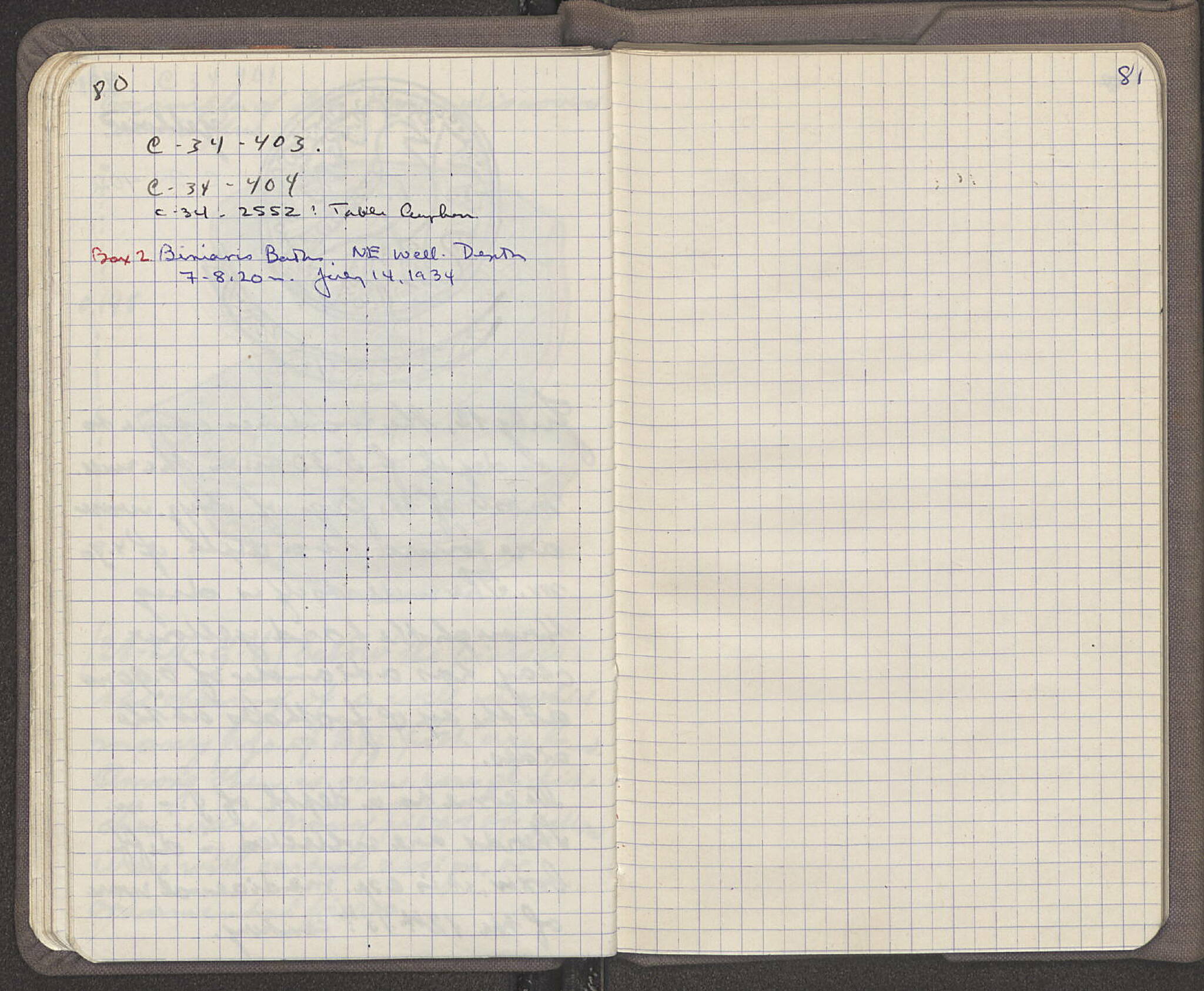Notebook Spread