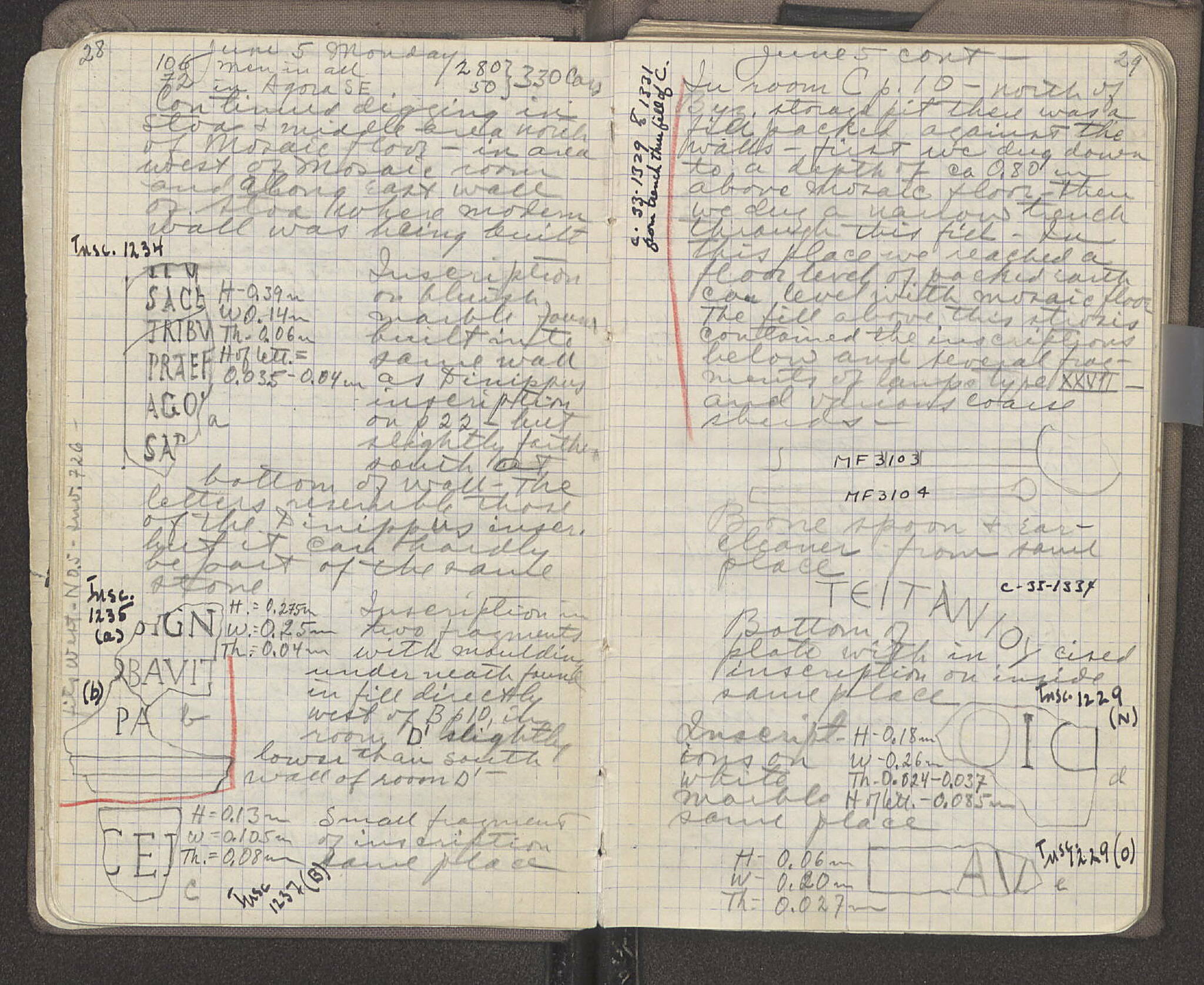 Notebook Spread