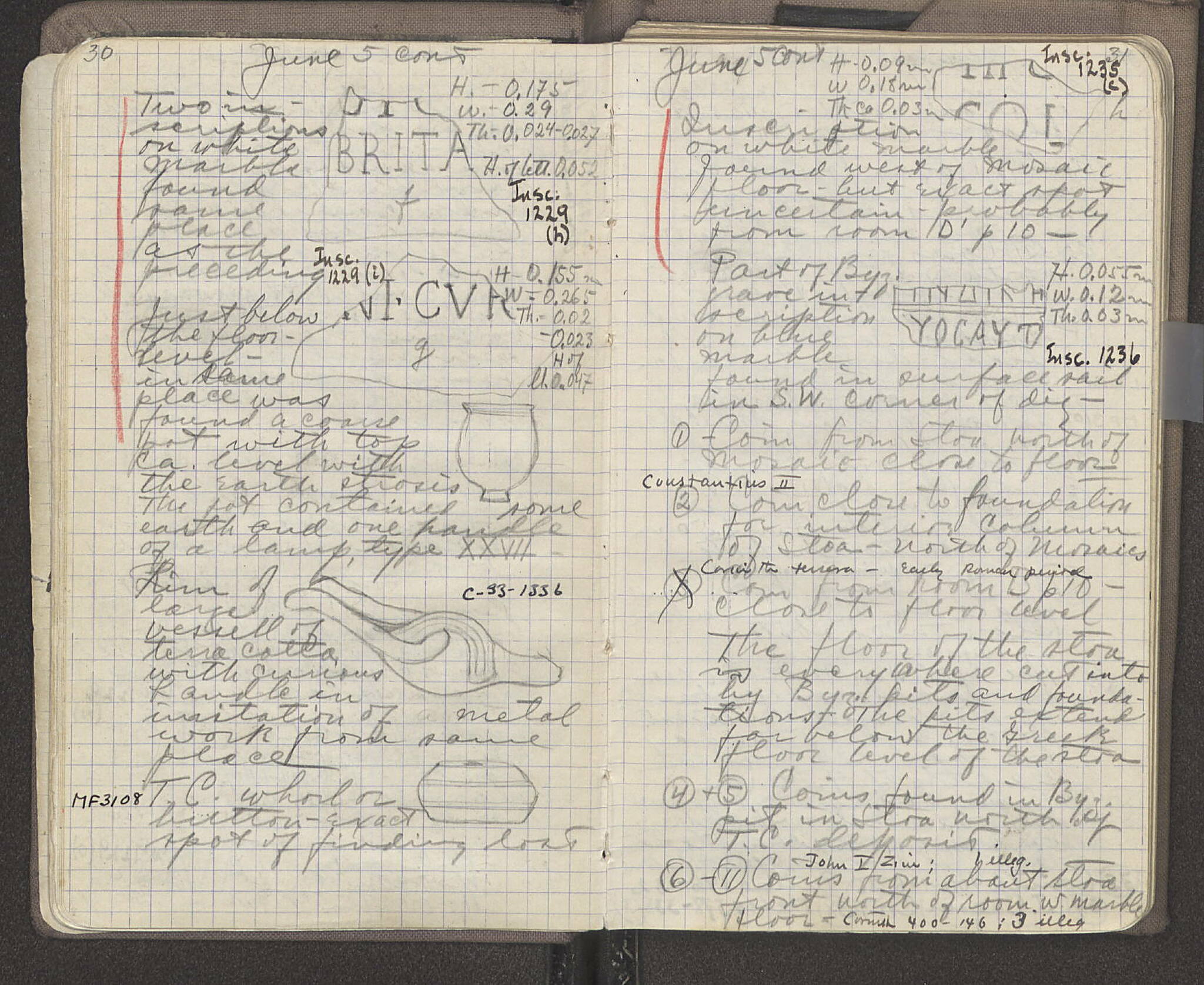 Notebook Spread