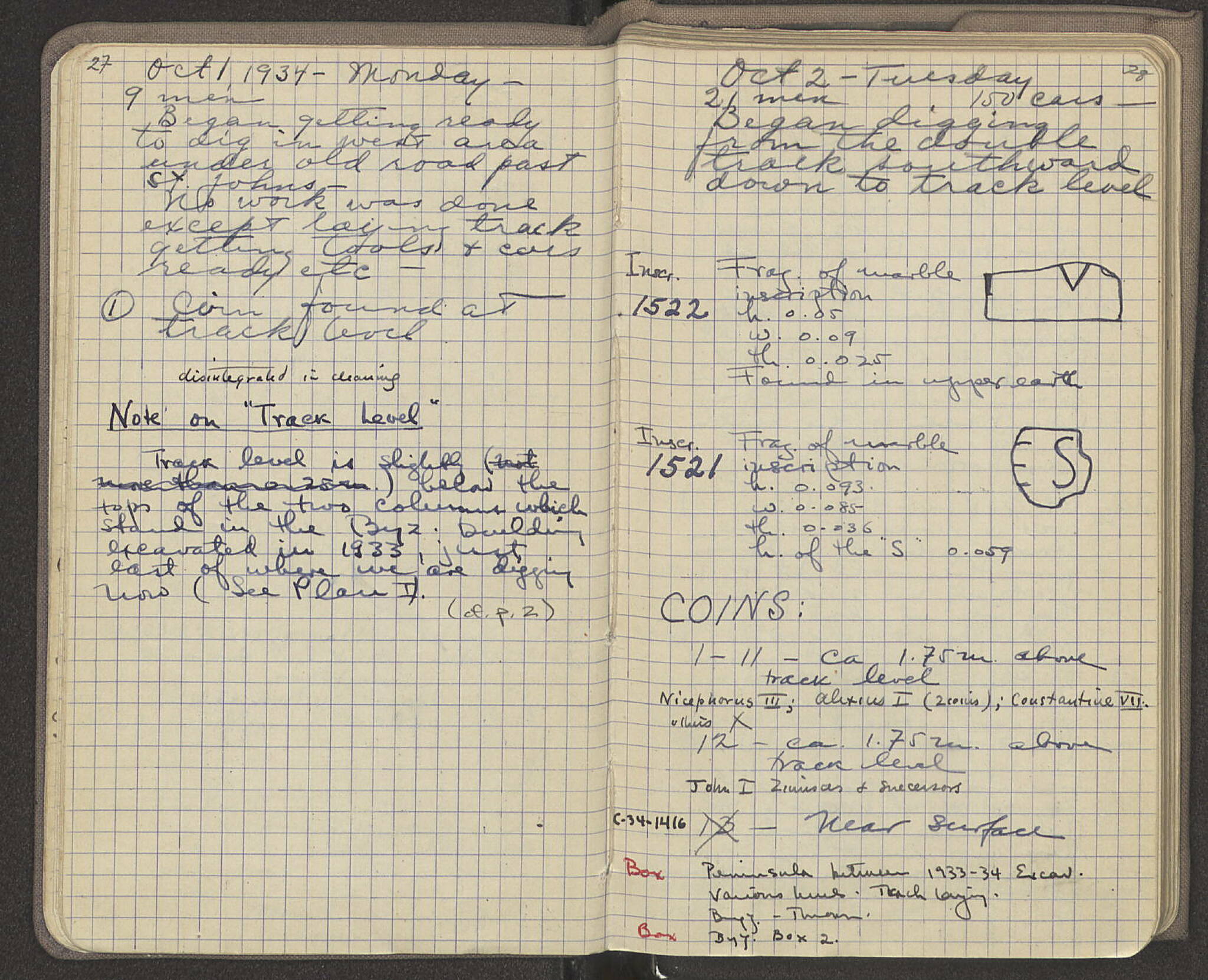 Notebook Spread