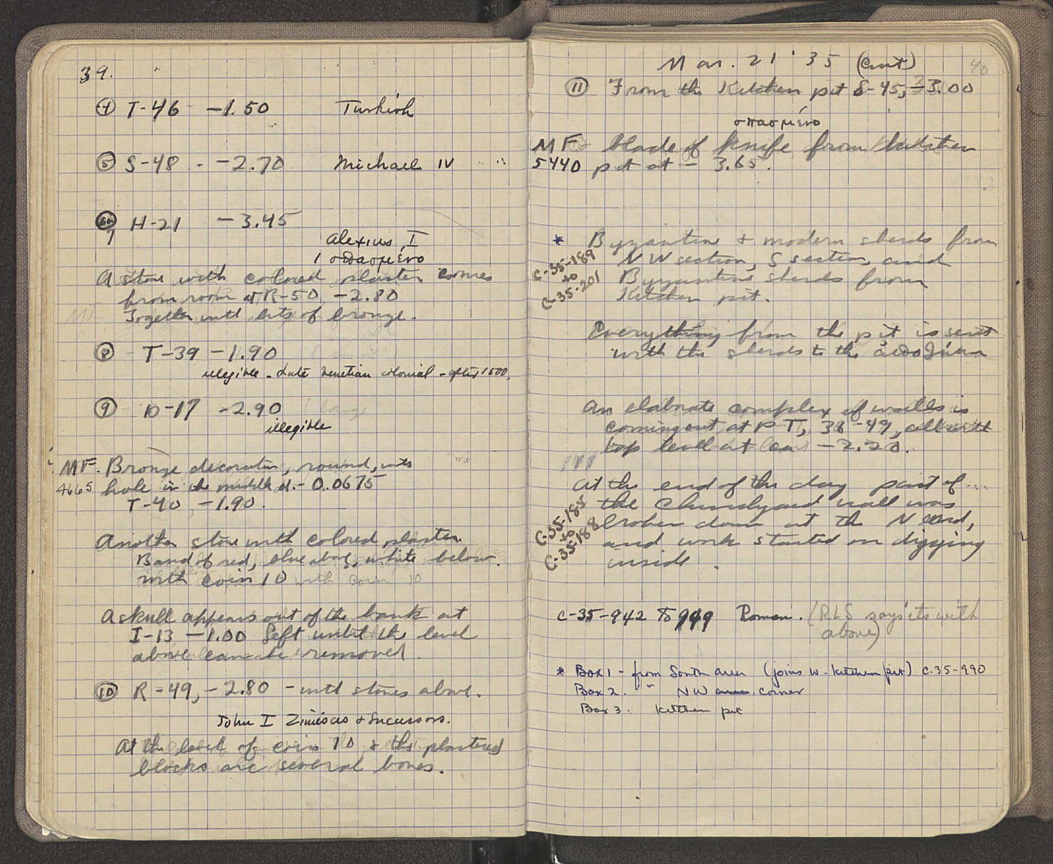 Notebook Spread