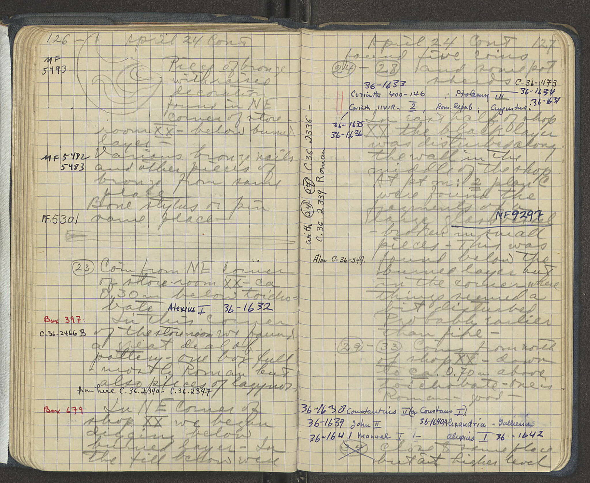 Notebook Spread