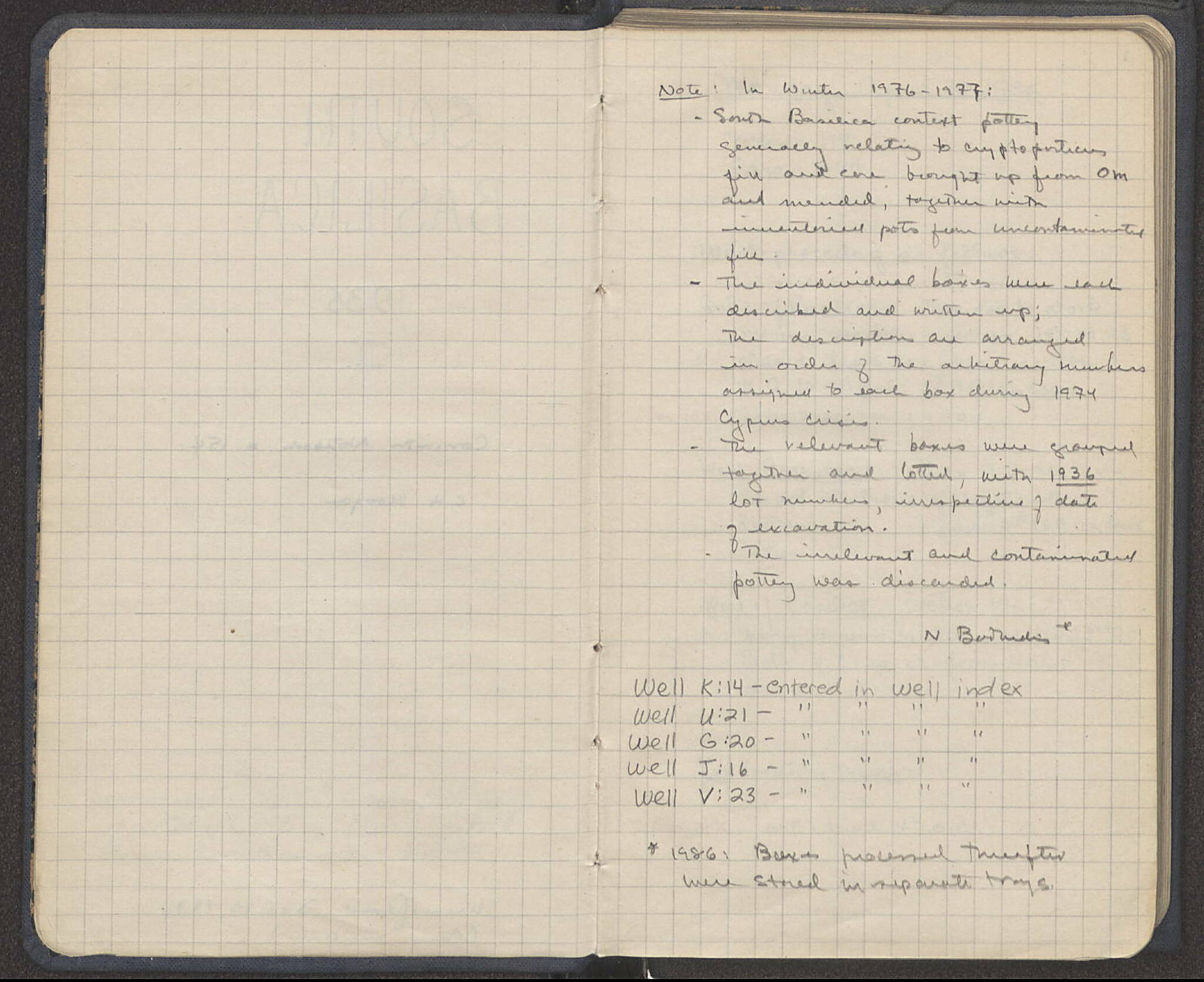 Notebook Spread
