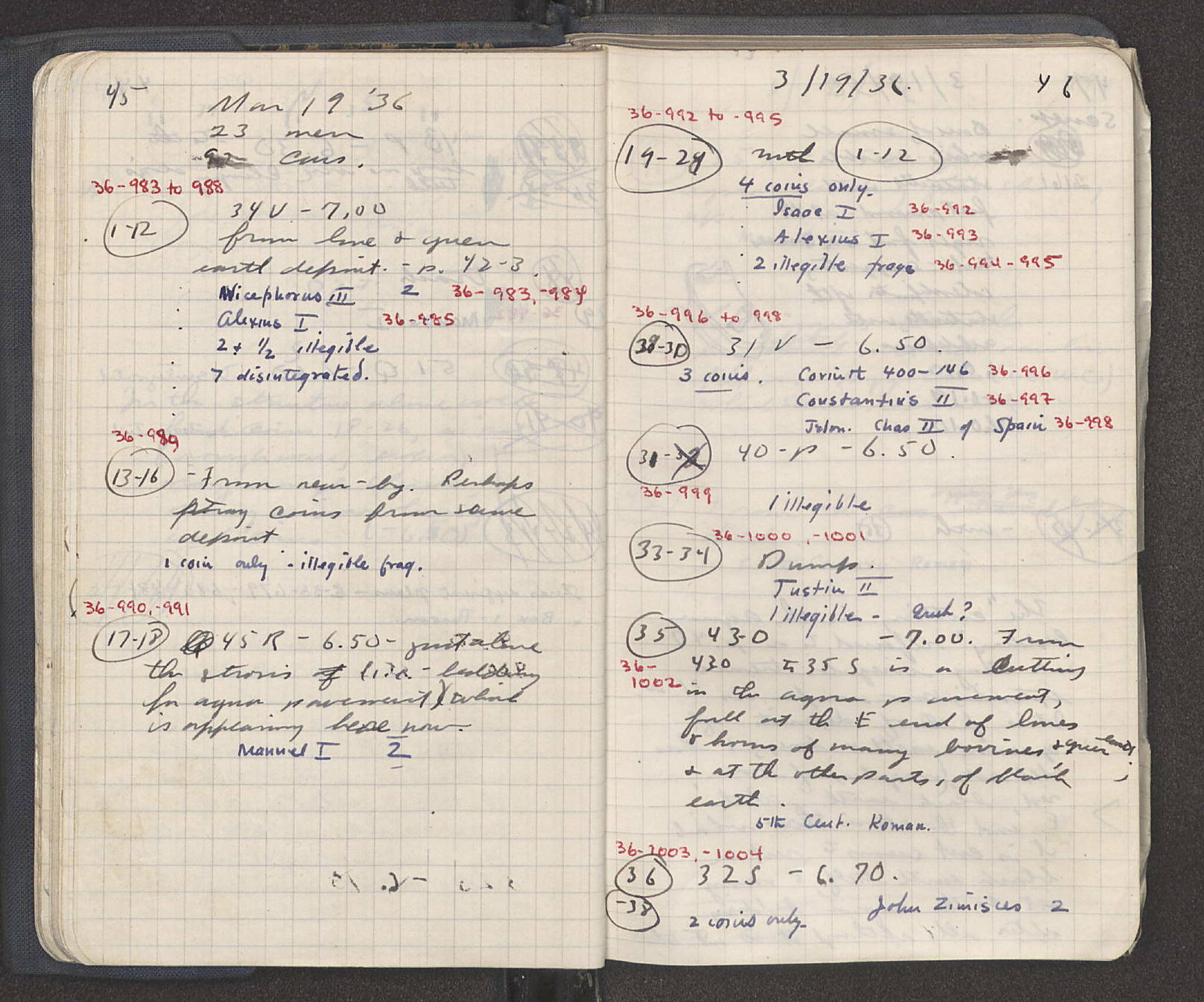 Notebook Spread