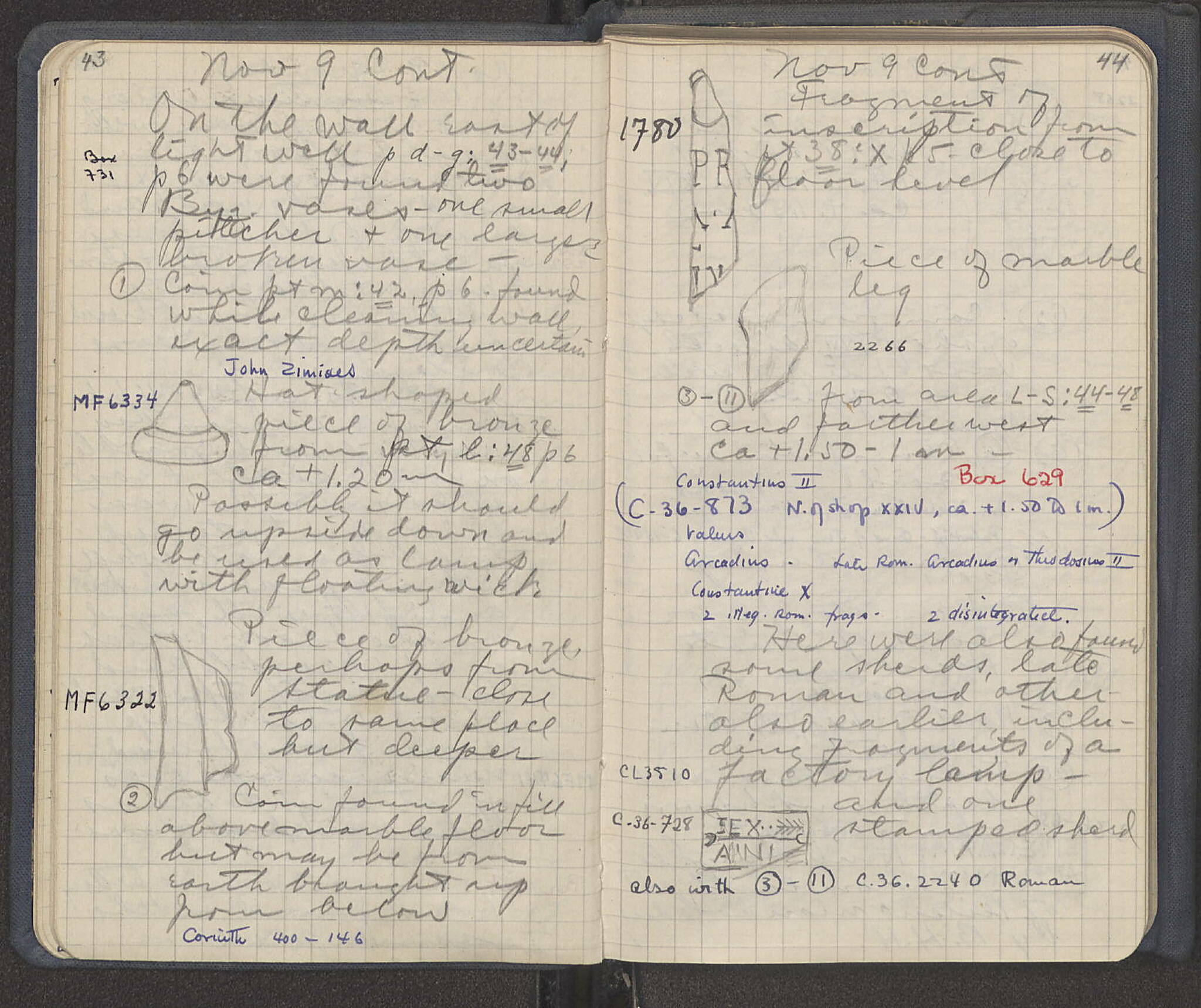 Notebook Spread
