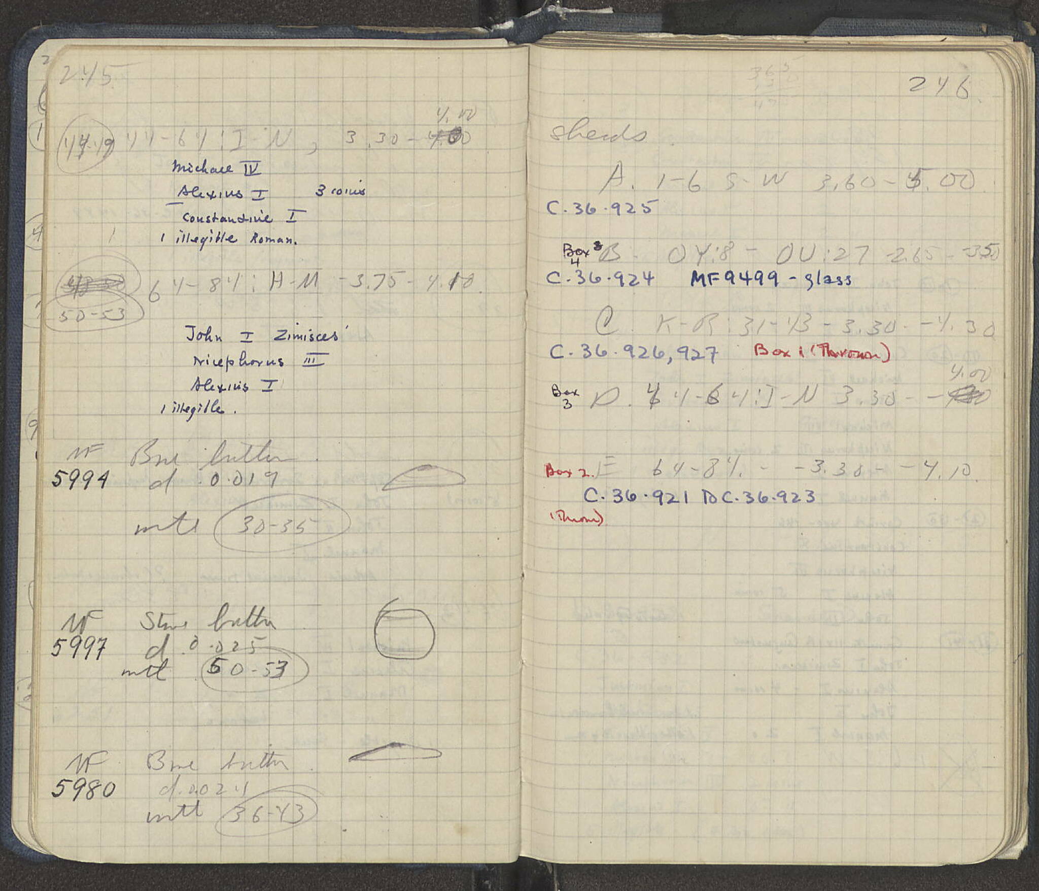 Notebook Spread