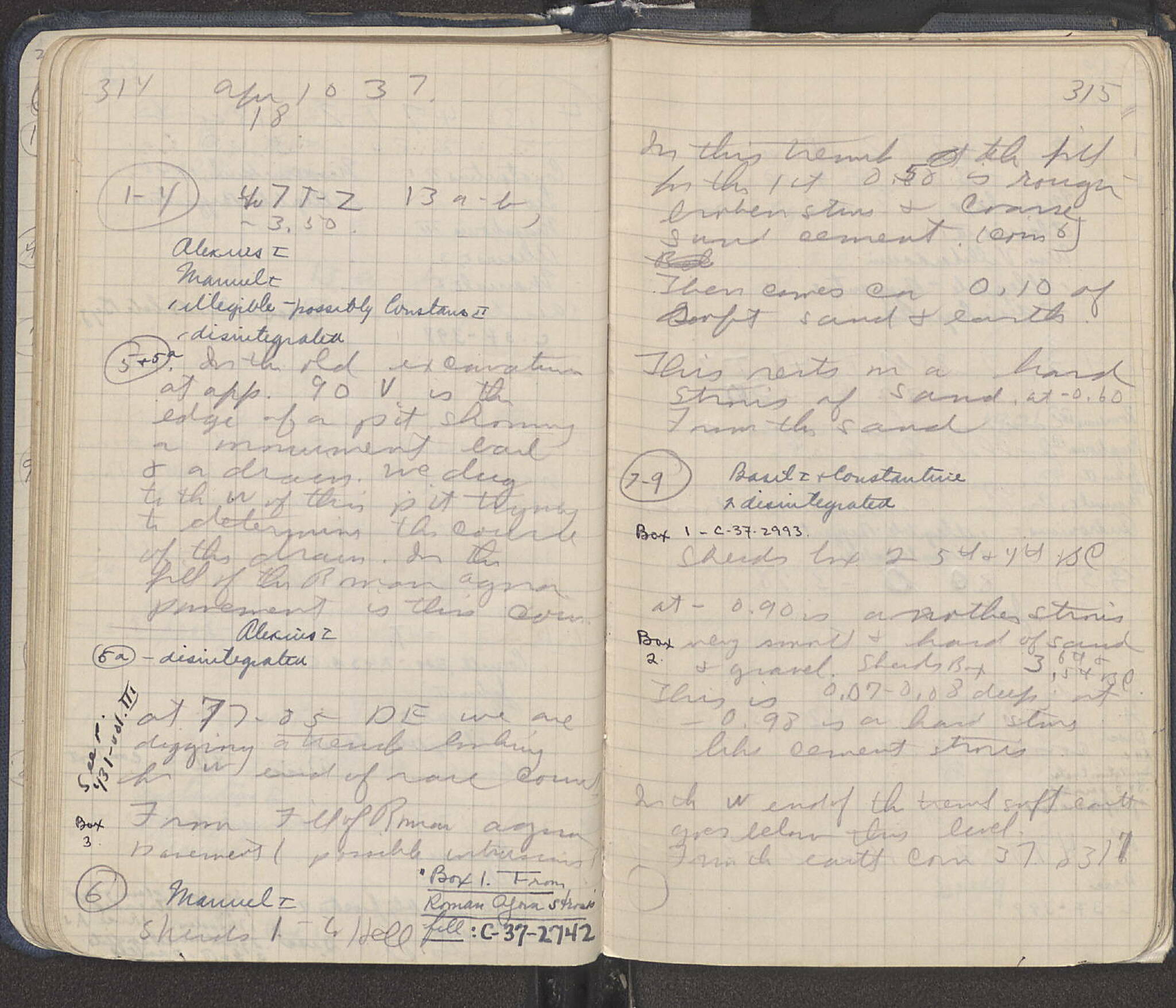 Notebook Spread