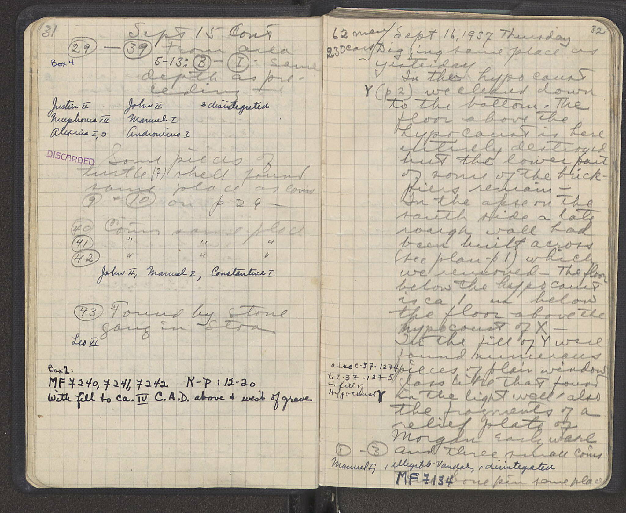Notebook Spread
