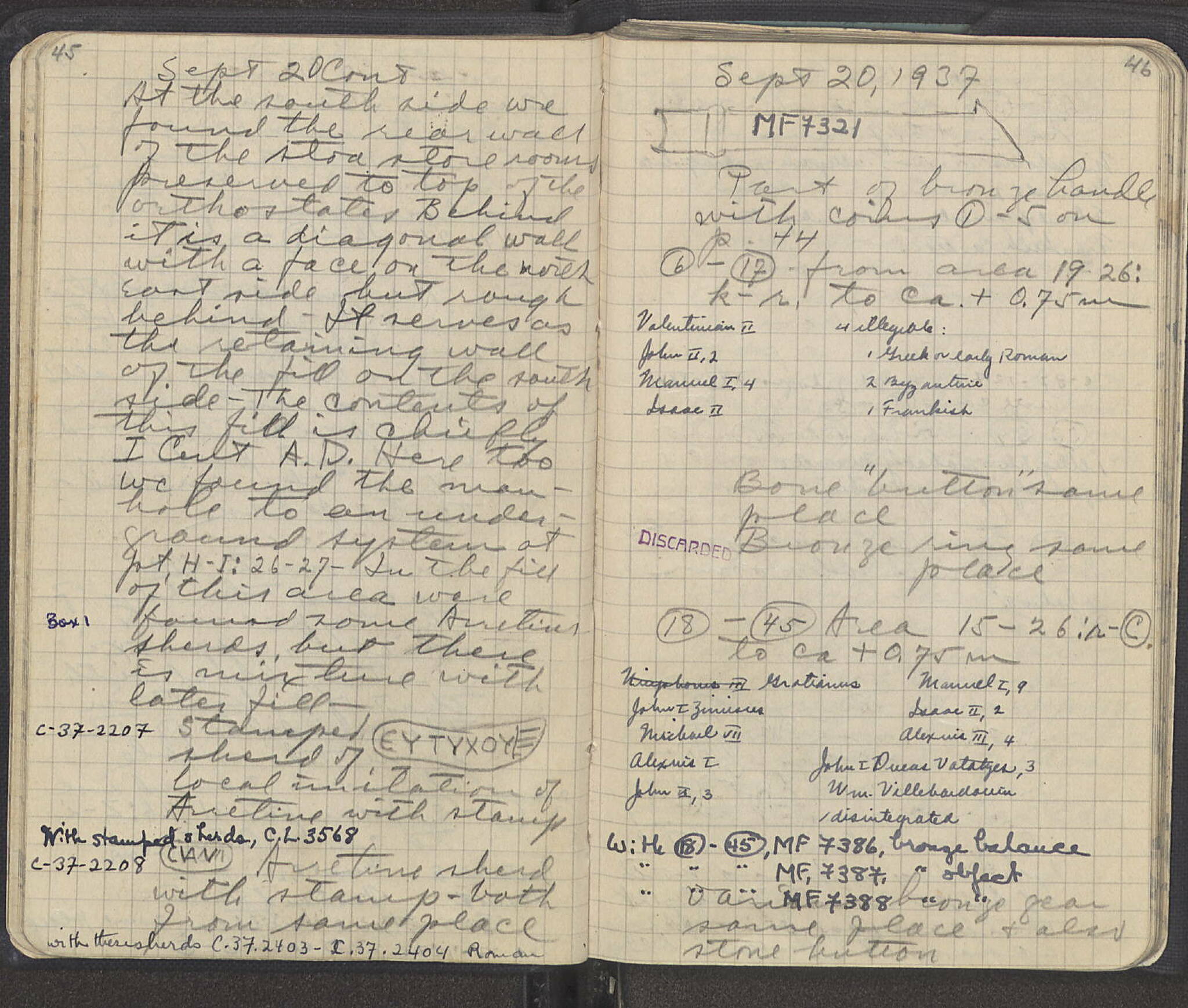 Notebook Spread