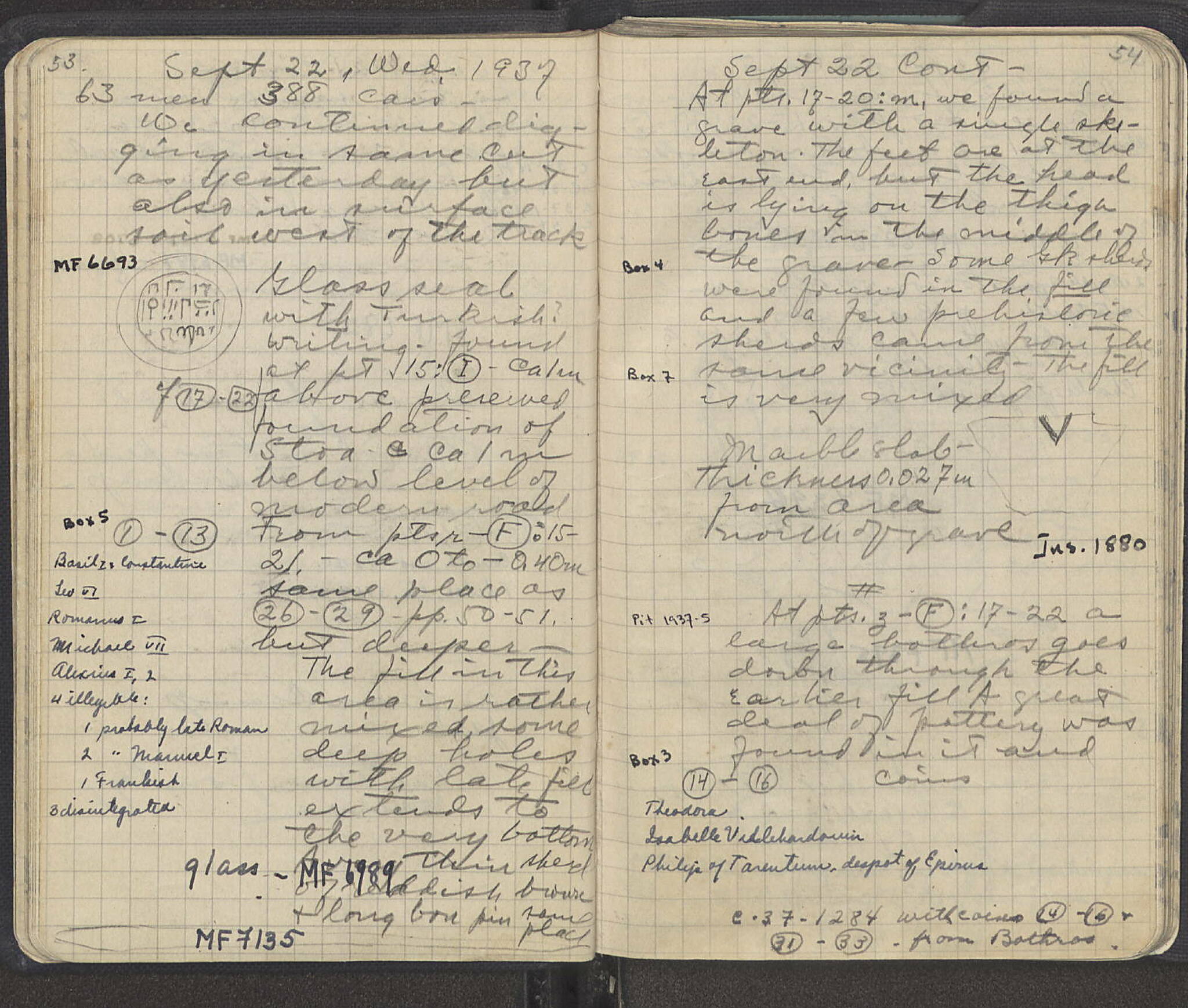 Notebook Spread