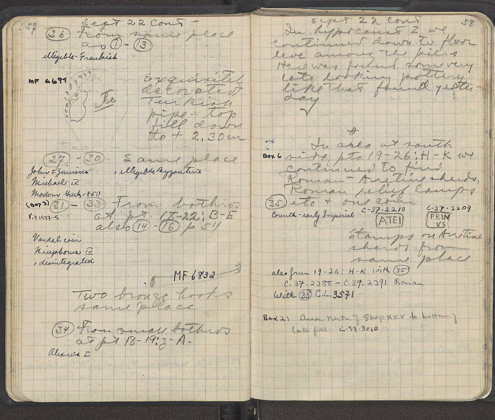 Notebook Spread