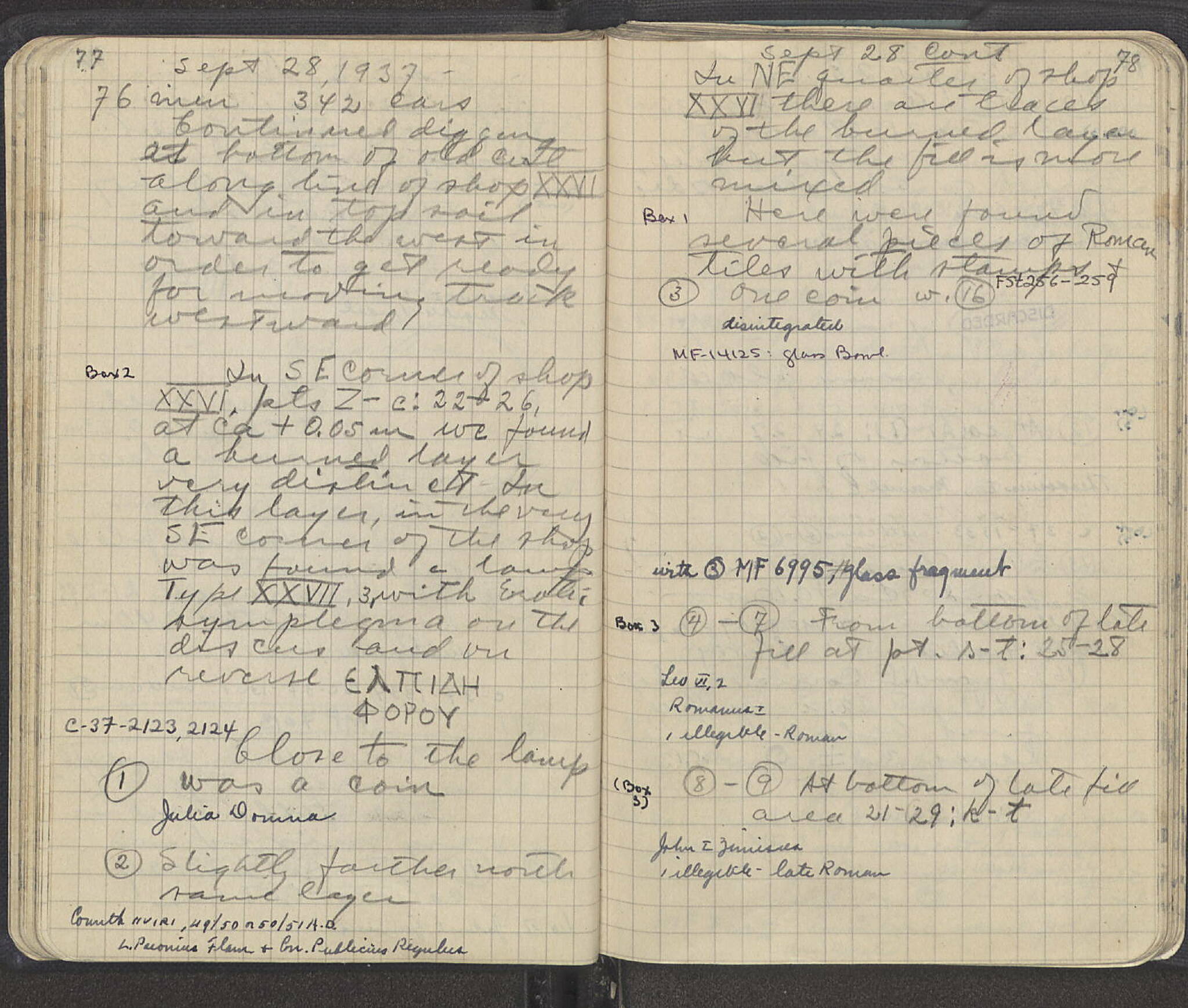 Notebook Spread
