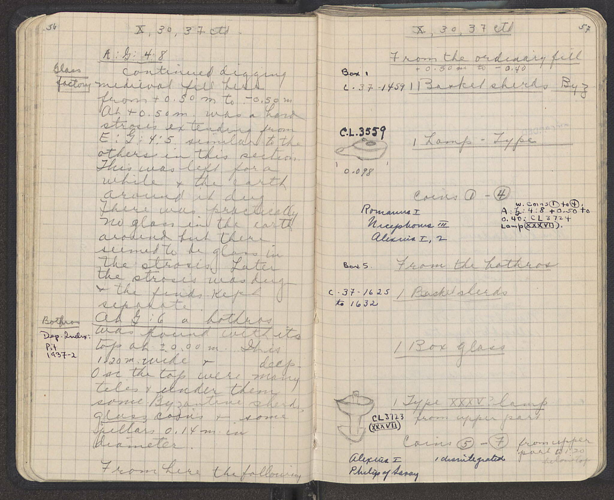 Notebook Spread