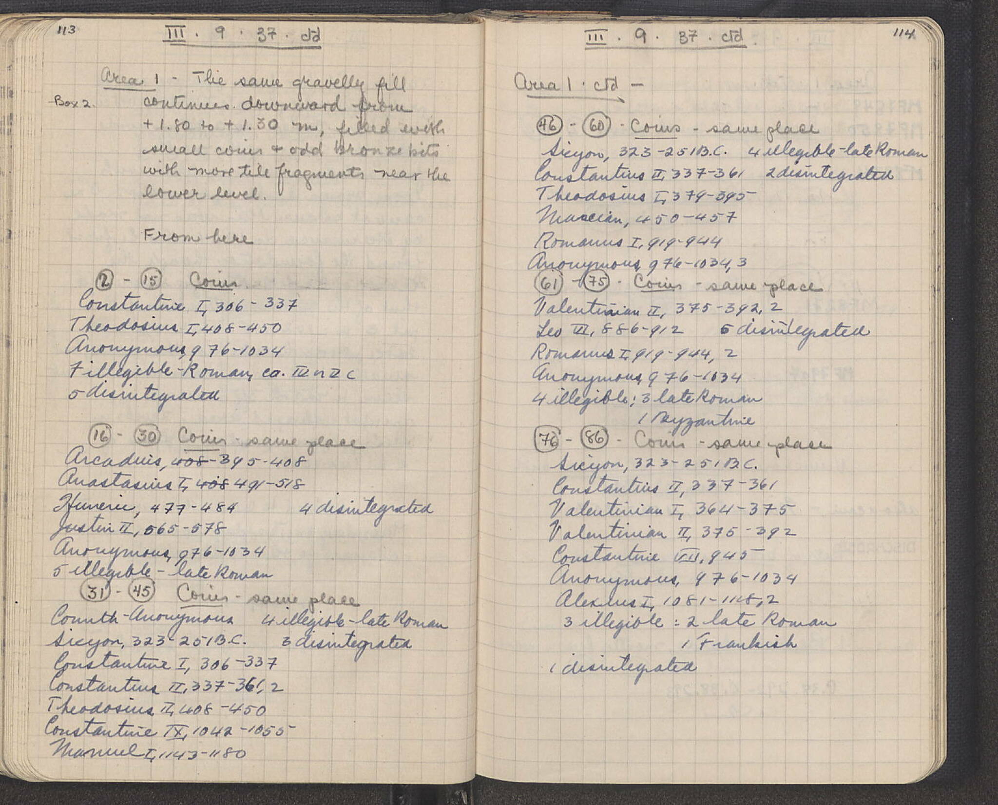 Notebook Spread